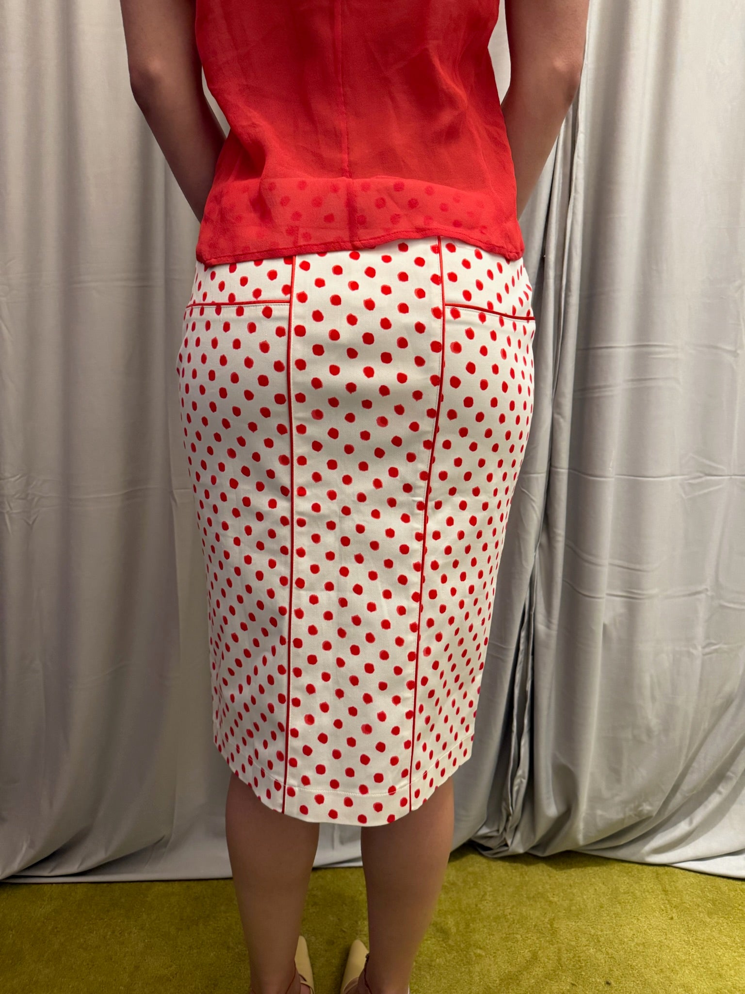 Blumarine Polka Dot Skirt