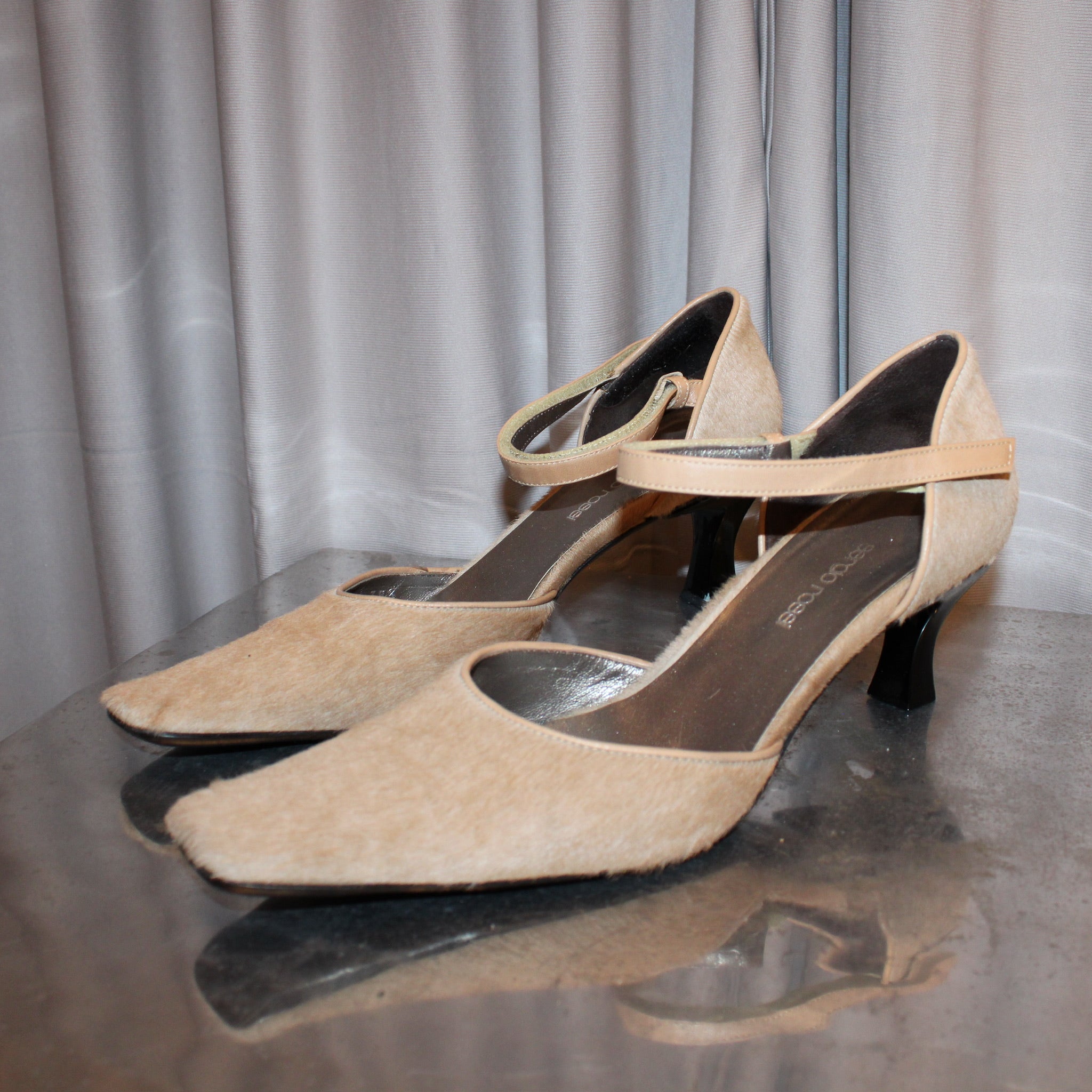 Sergio Rossi Cowhide Heels