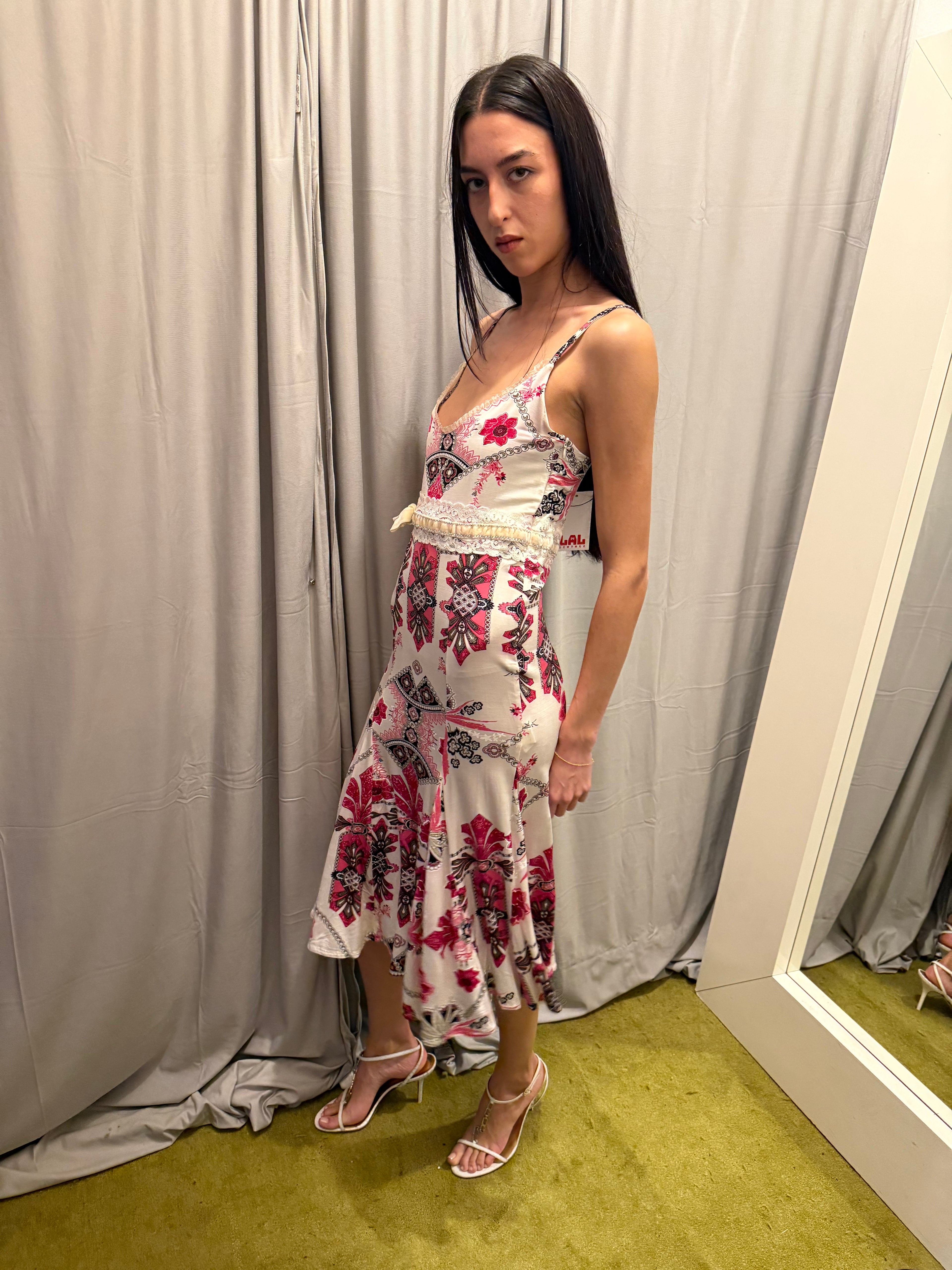 Roberto Cavalli Pink Dress