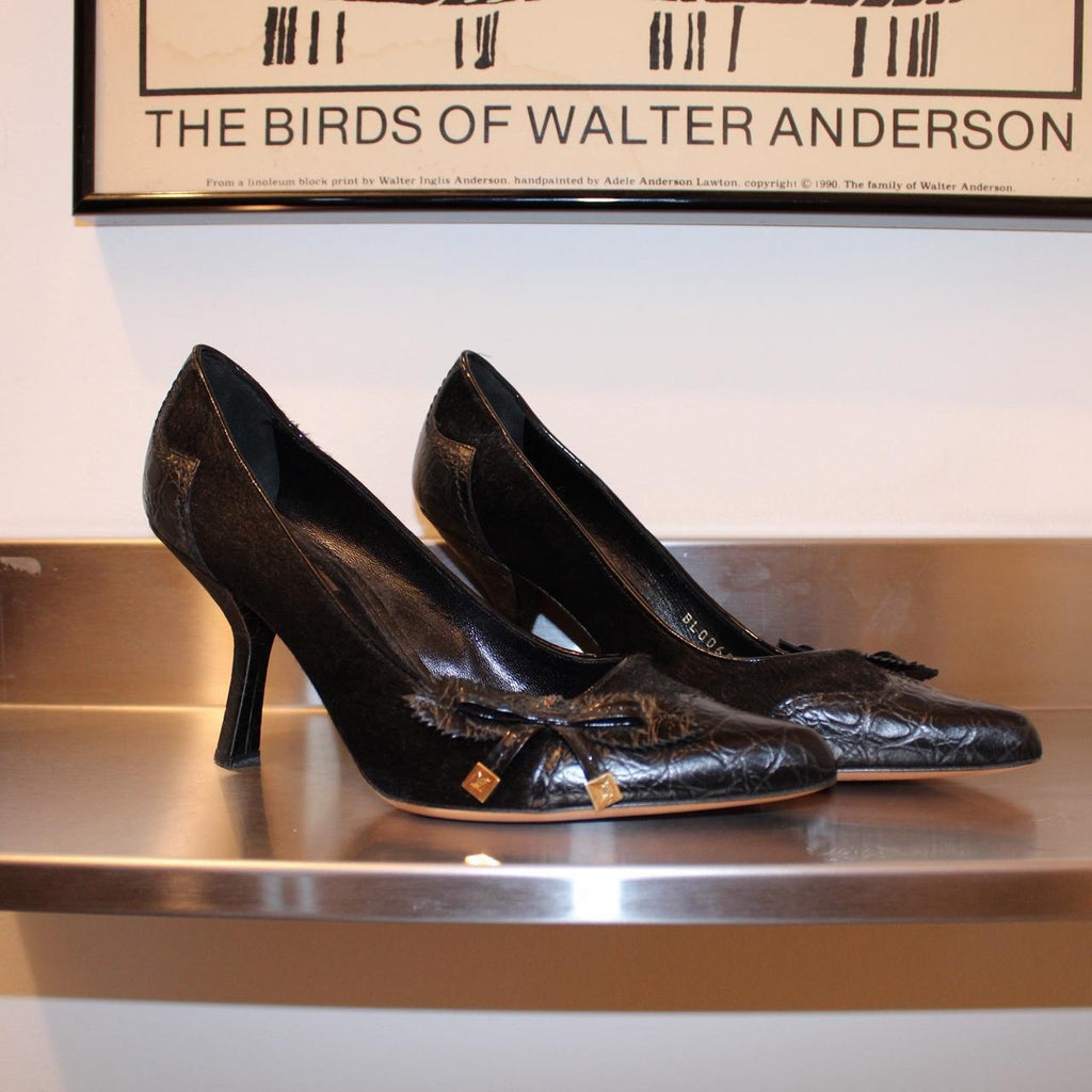 Louis Vuitton Ponyhair Heels