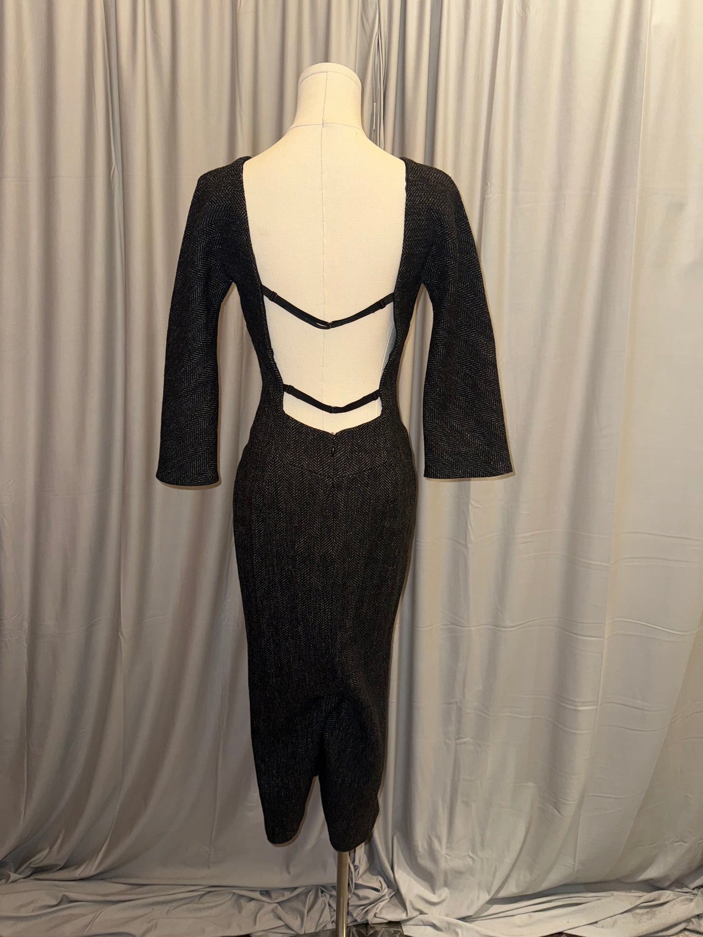 D&G FW 1998 Runway Wool Dress