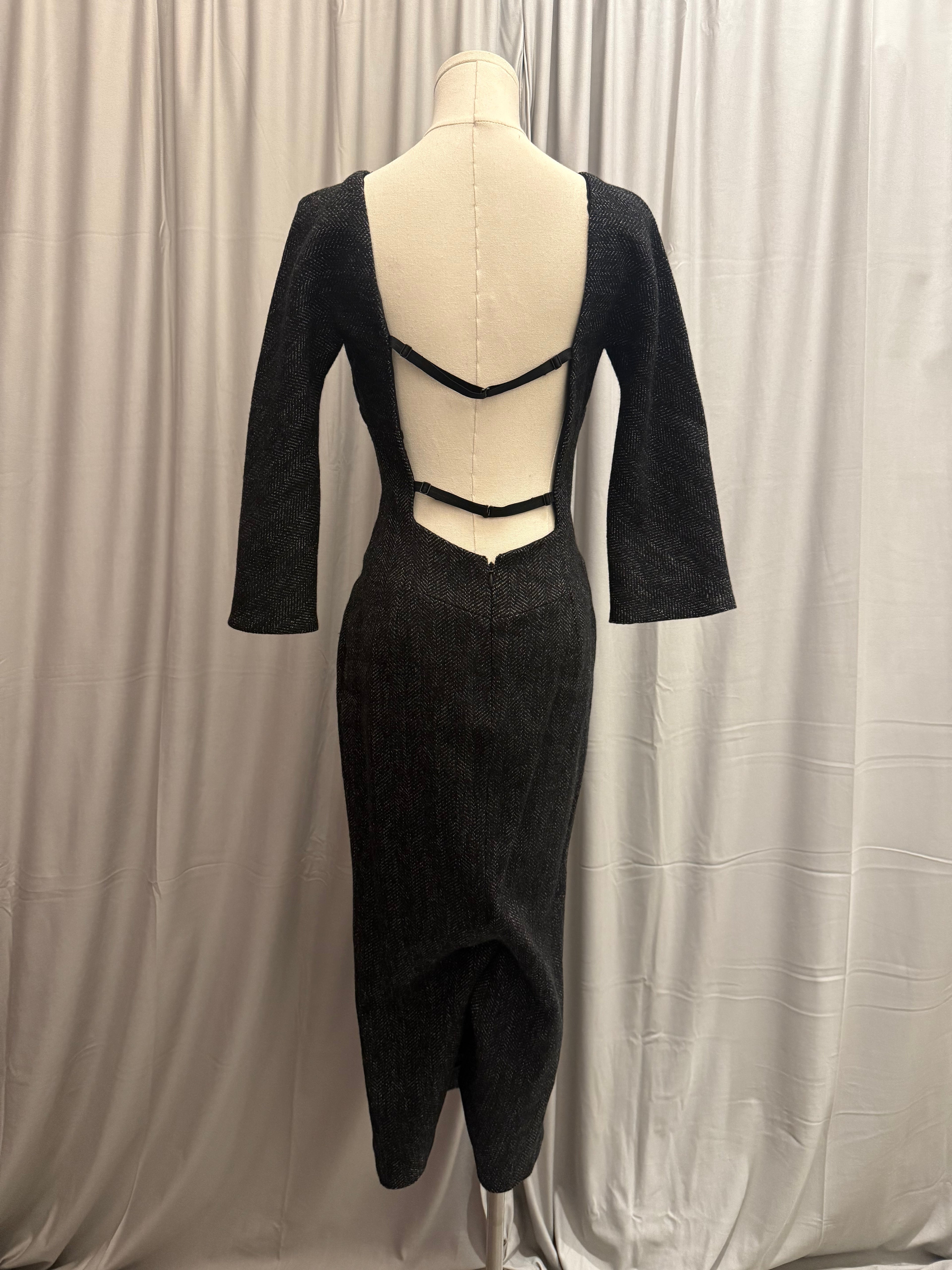 D&G FW 1998 Runway Wool Dress