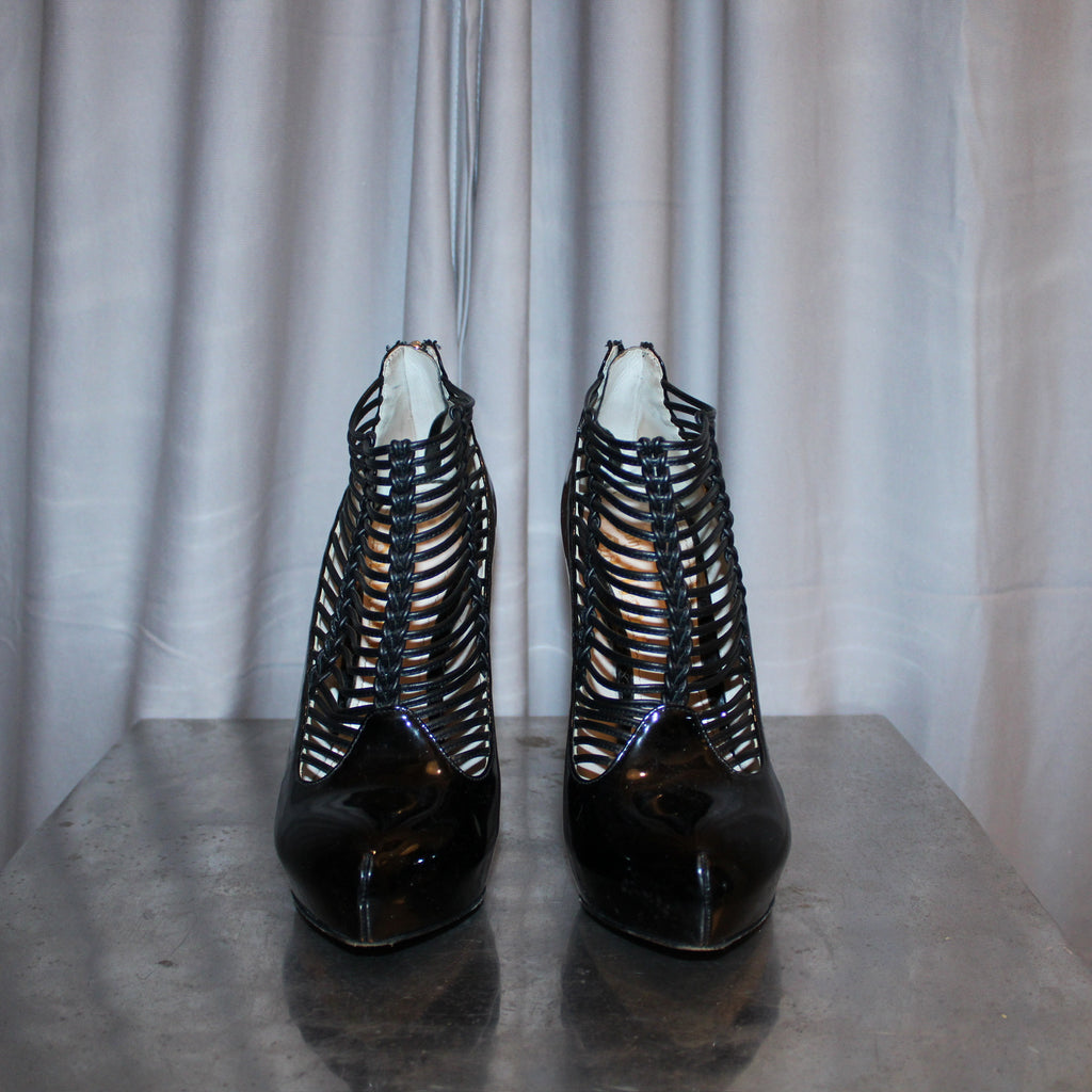 John Galliano Patent Leather Heels