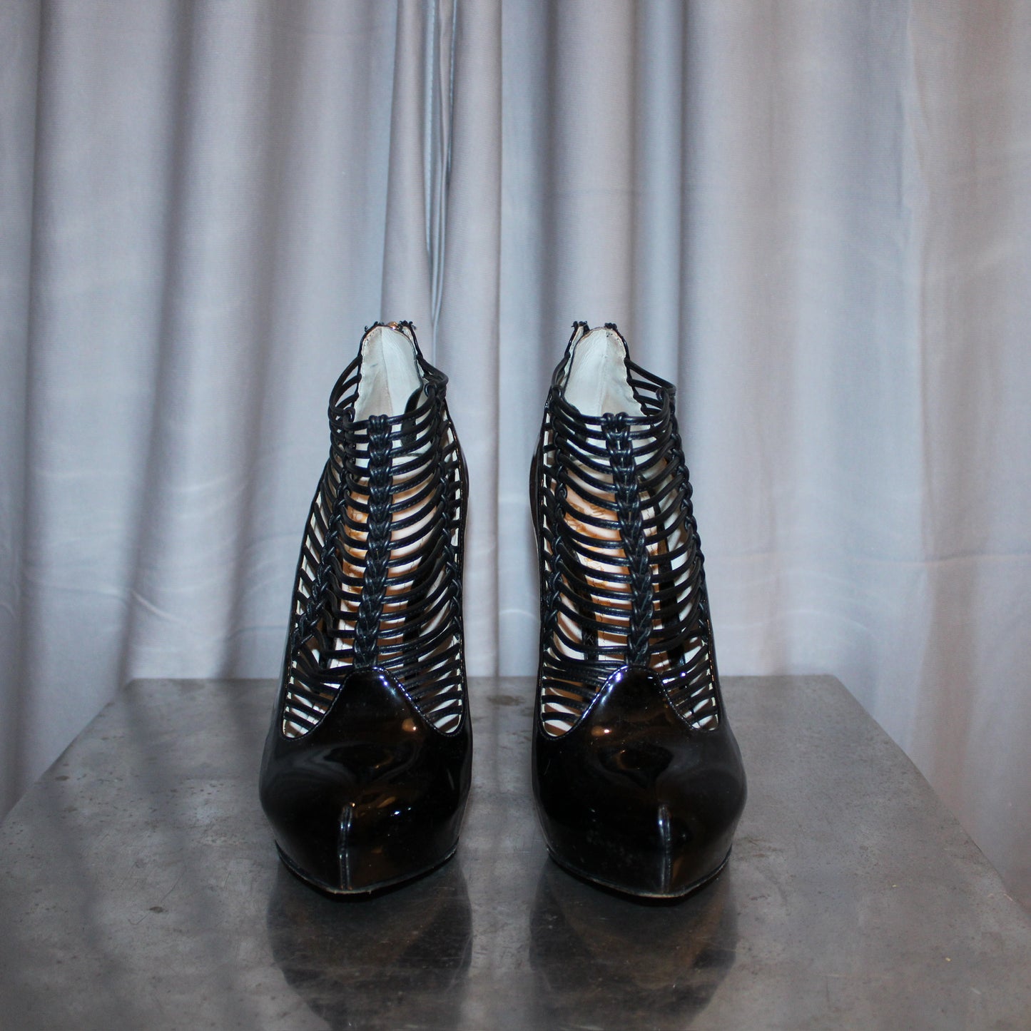 John Galliano Patent Leather Heels