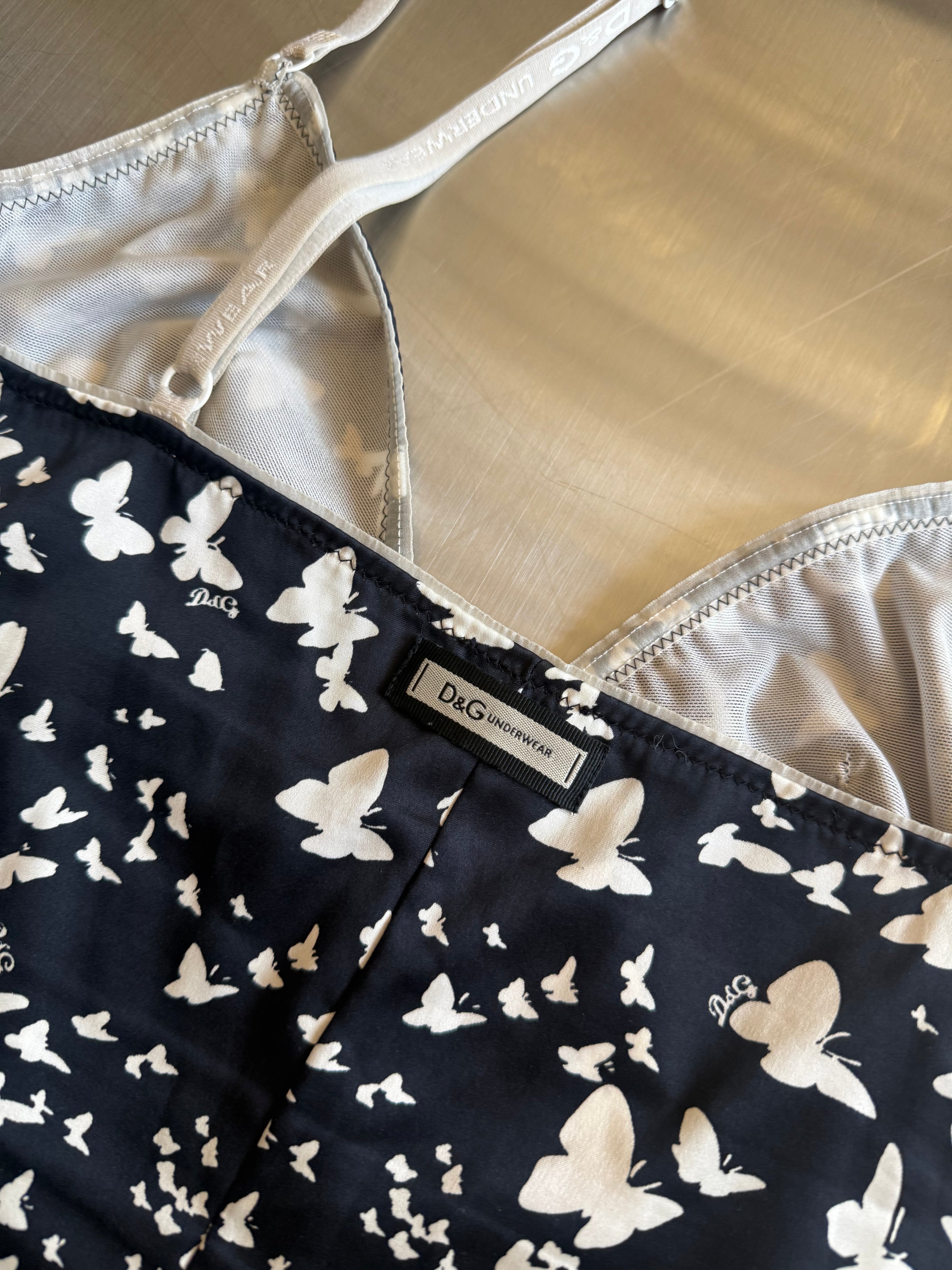 D&G Underwear Butterfly Top