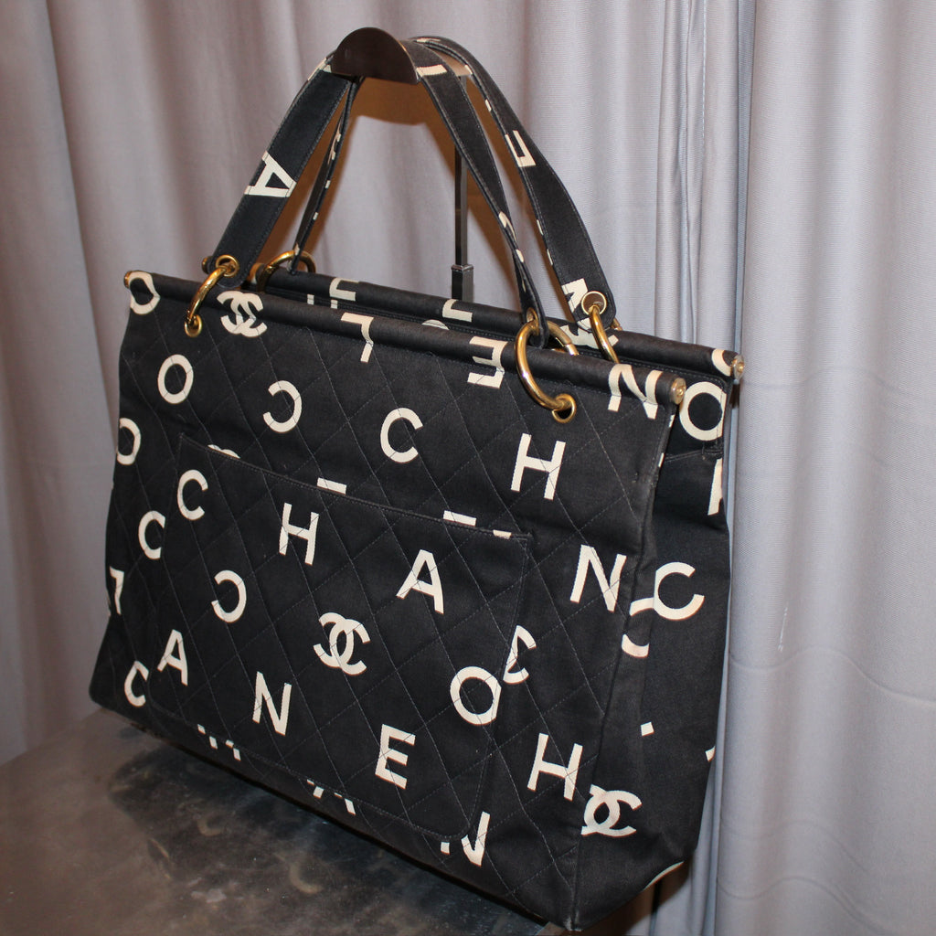 Vintage Chanel Logo Letter Bag