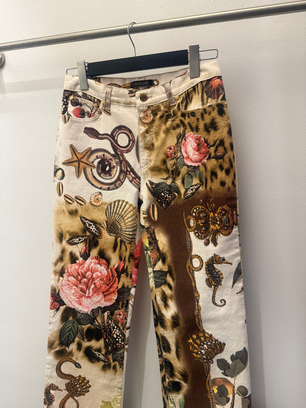 Roberto Cavalli Printed Pants