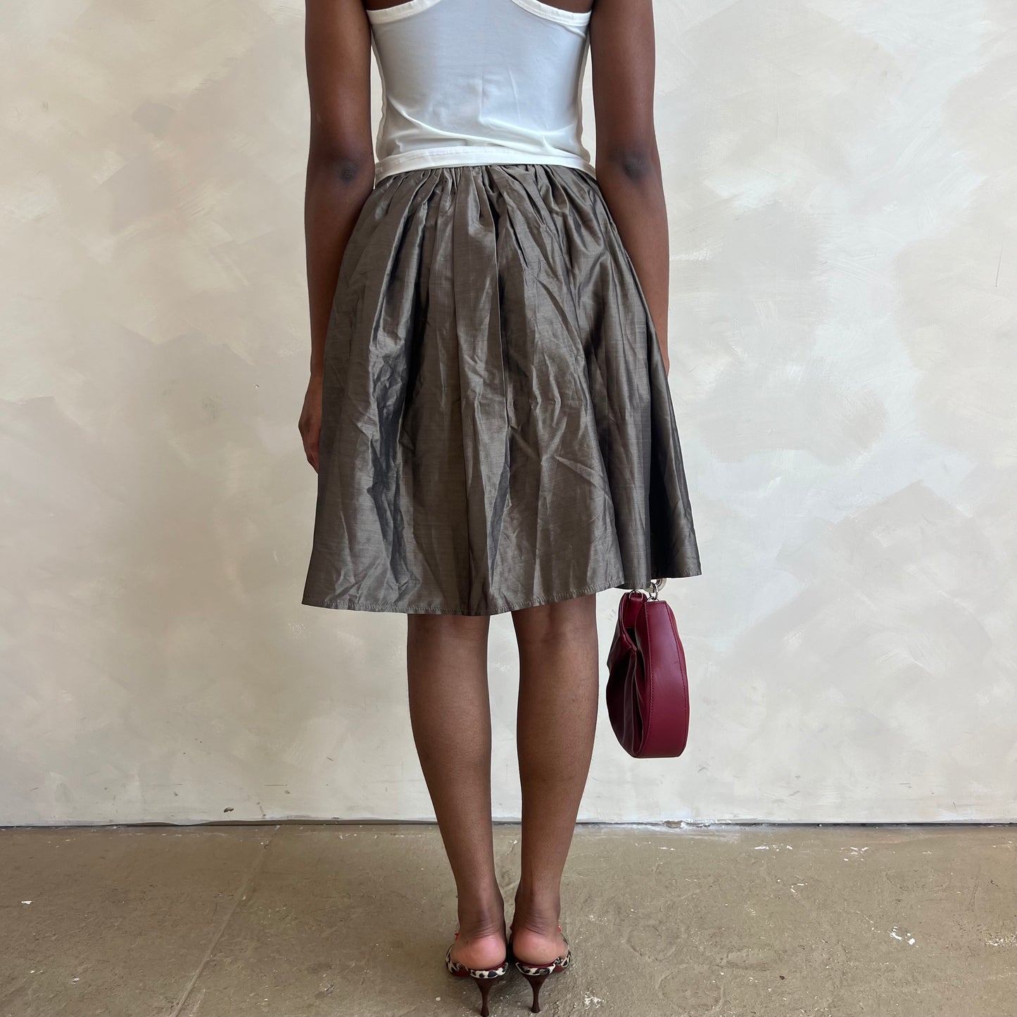 Vintage Max Mara Tulle Silk Skirt