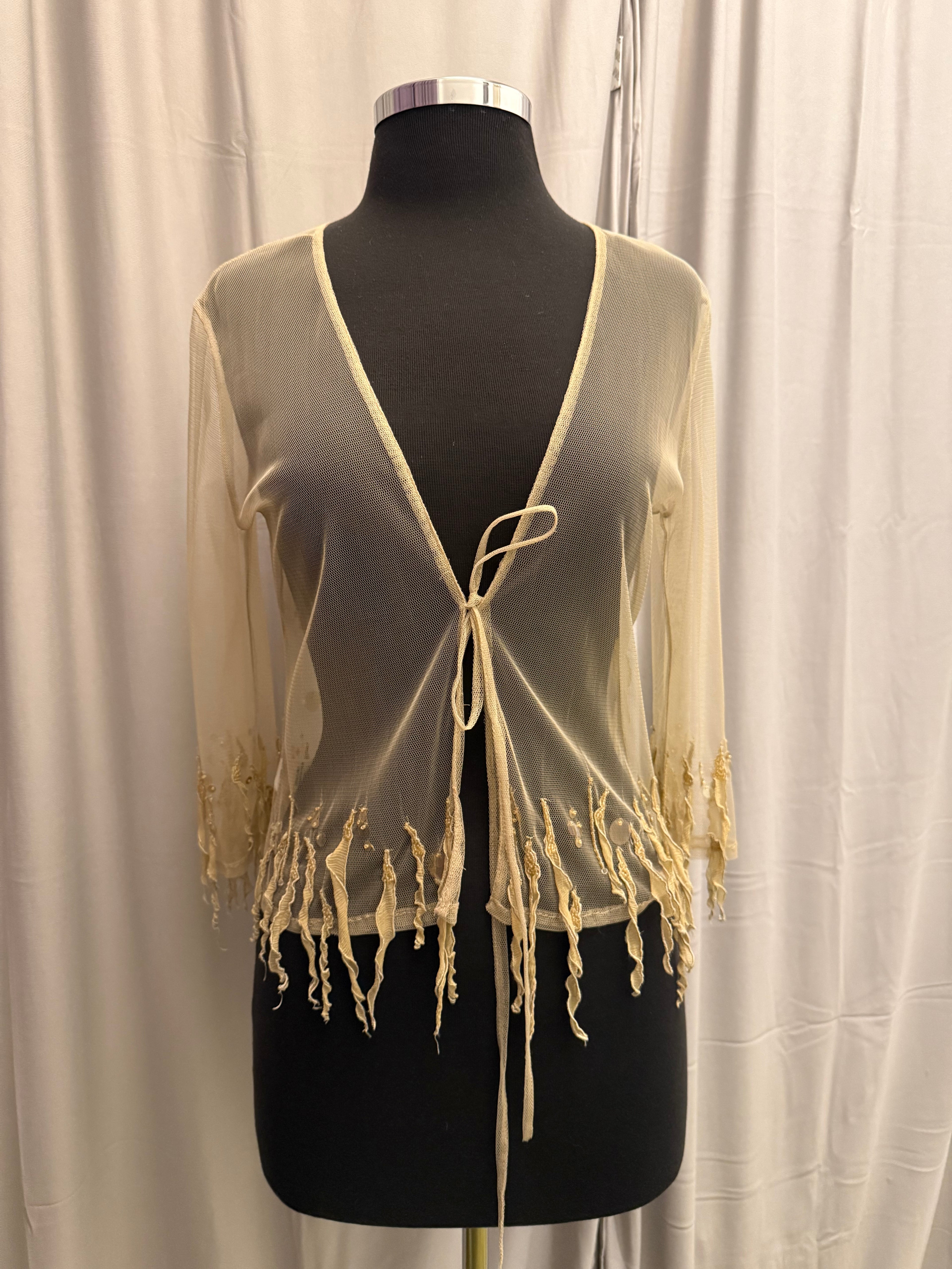 Class Roberto Cavalli Mesh Top