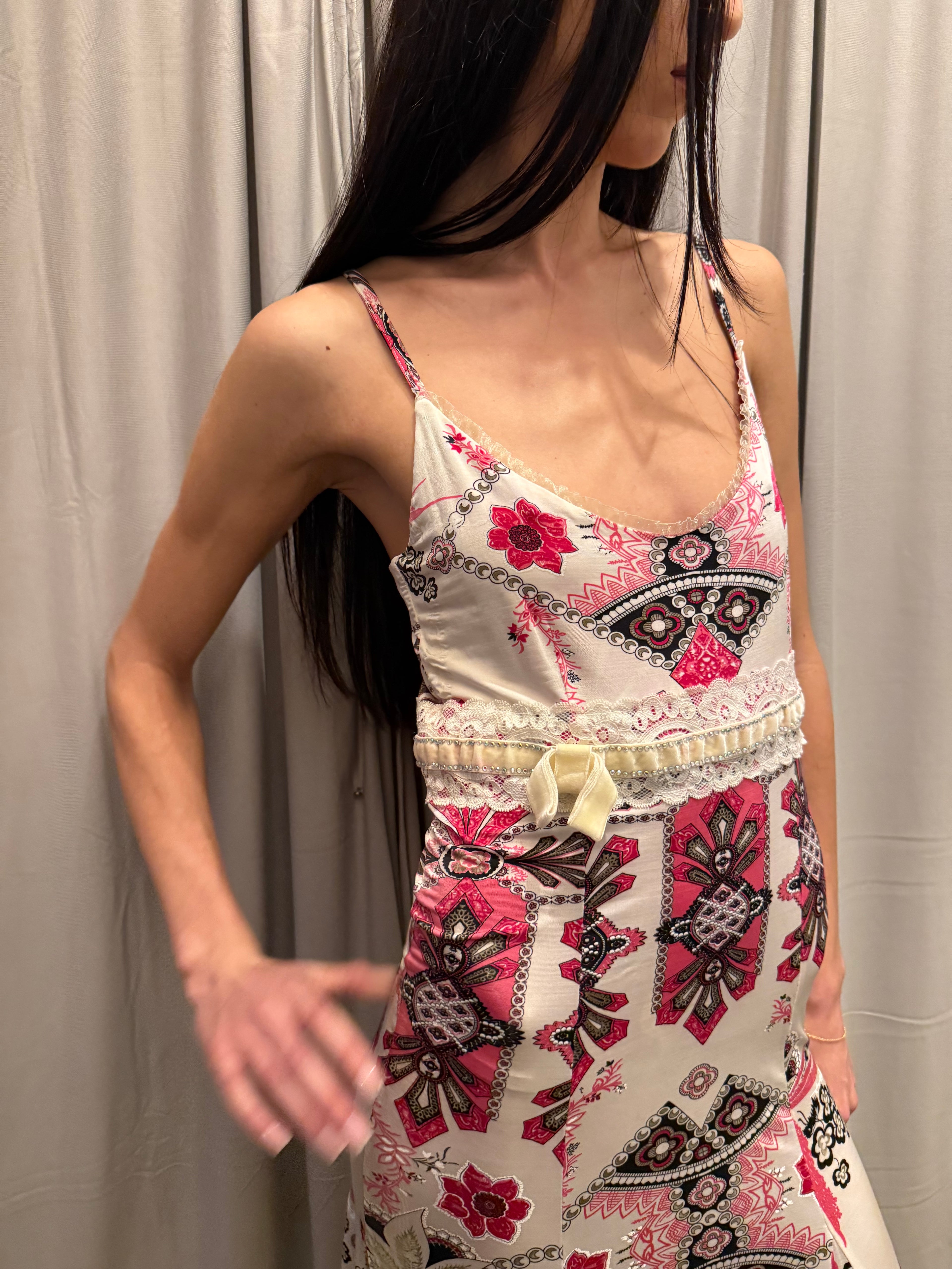 Roberto Cavalli Pink Dress