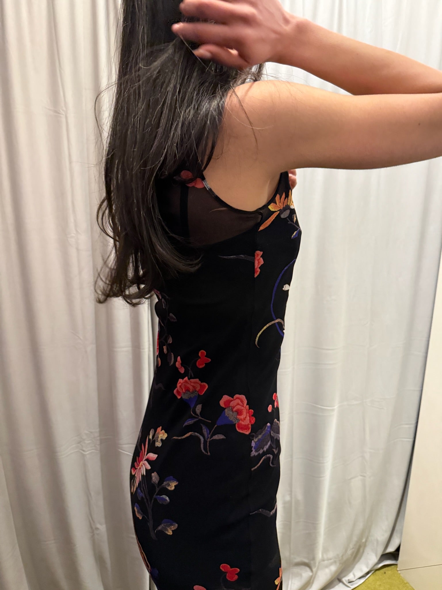 Dolce and Gabbana Mesh Dress W/ Lining
