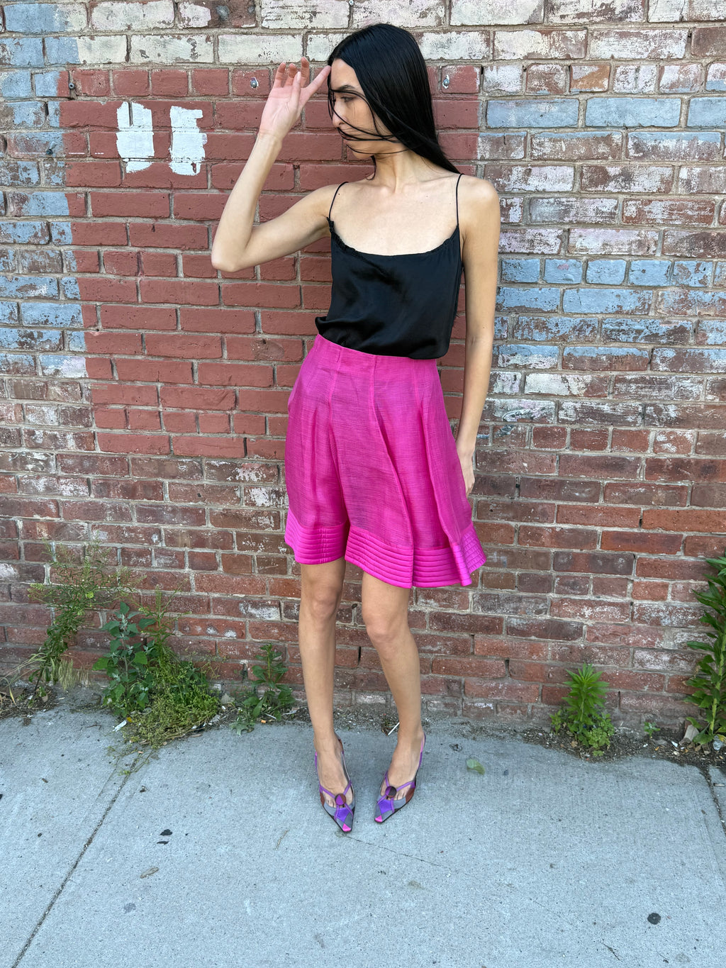 Emporio Armani S/S 2010 Silk Skirt