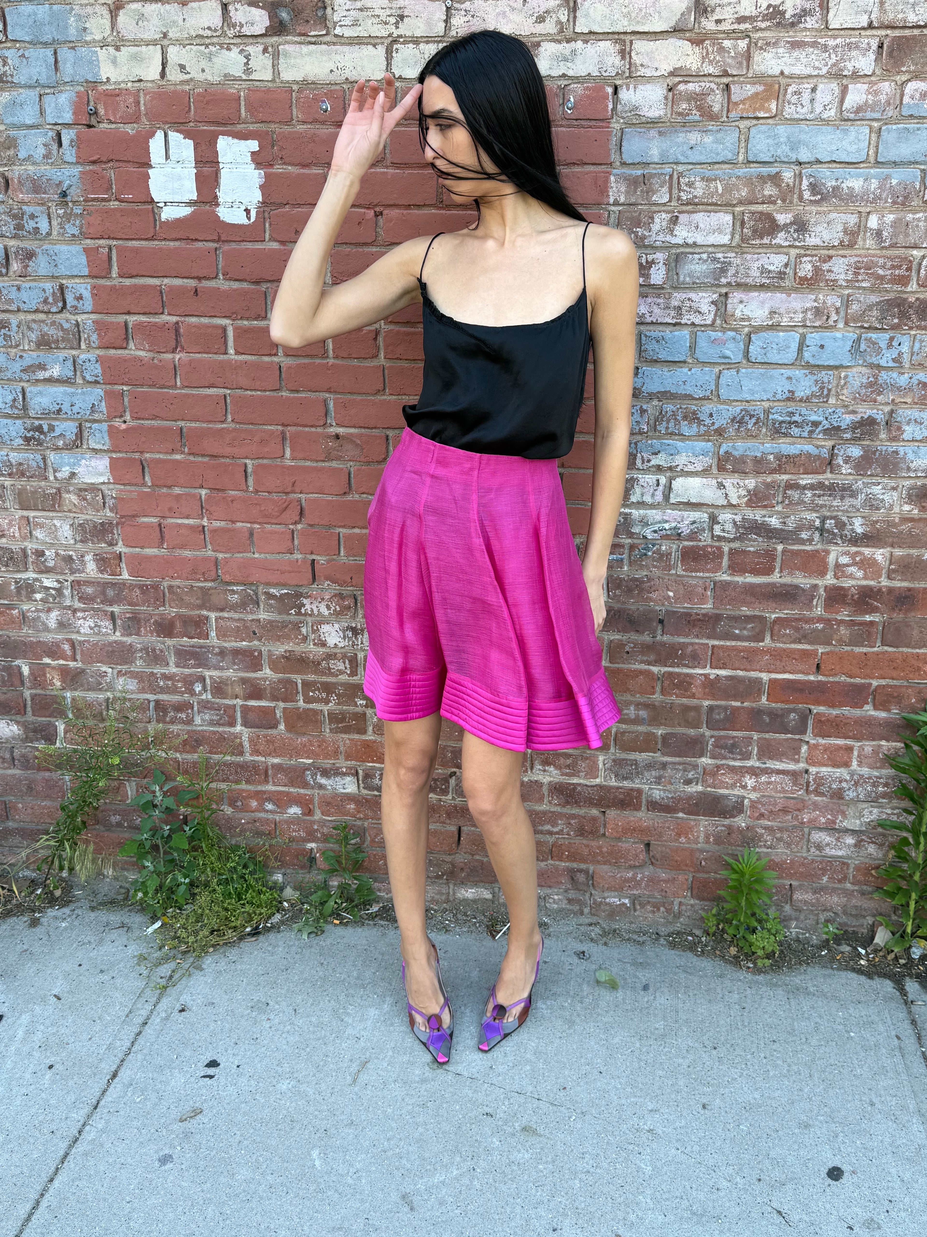 Emporio Armani S/S 2010 Silk Skirt