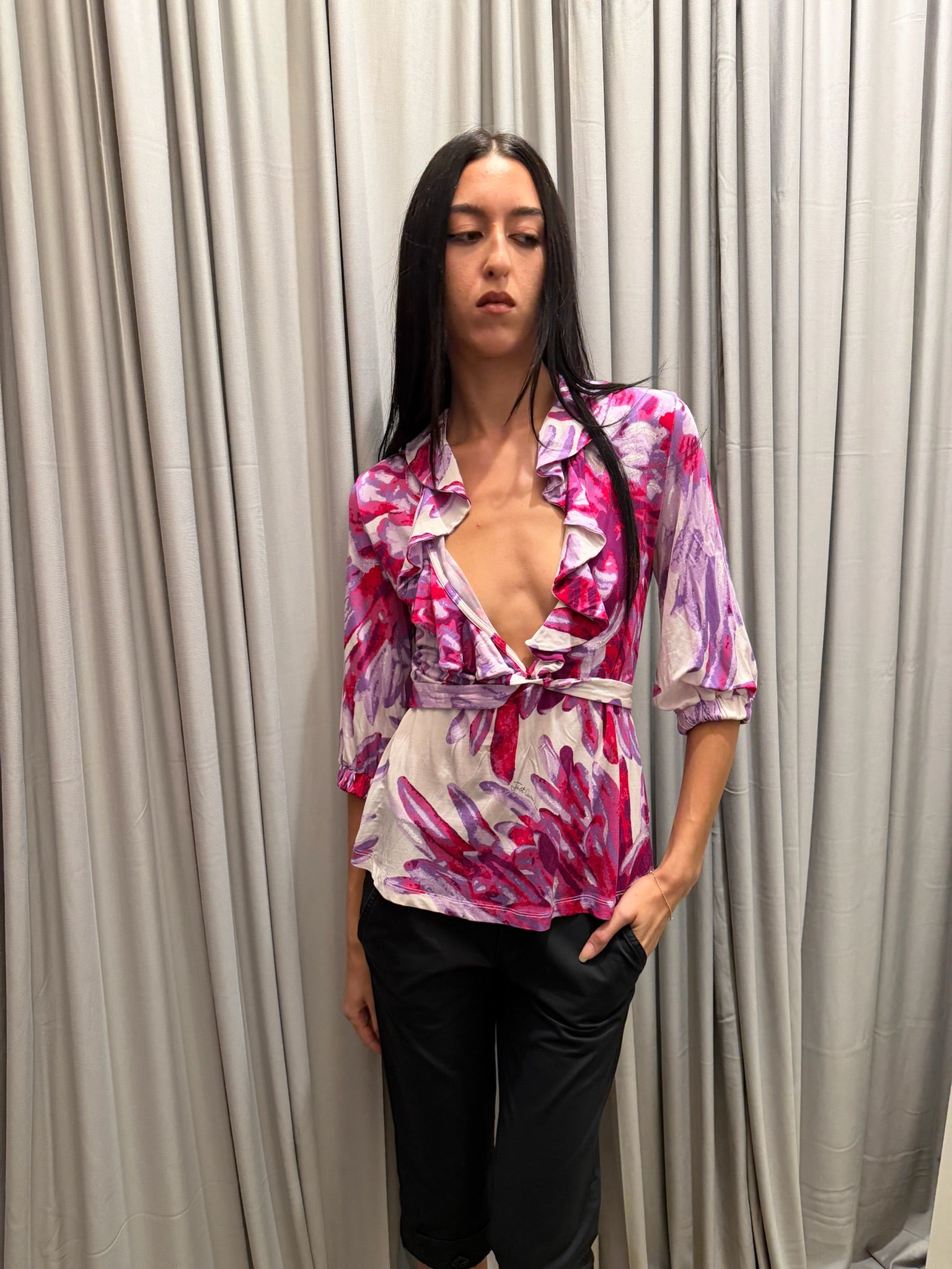 Just Cavalli Floral Top