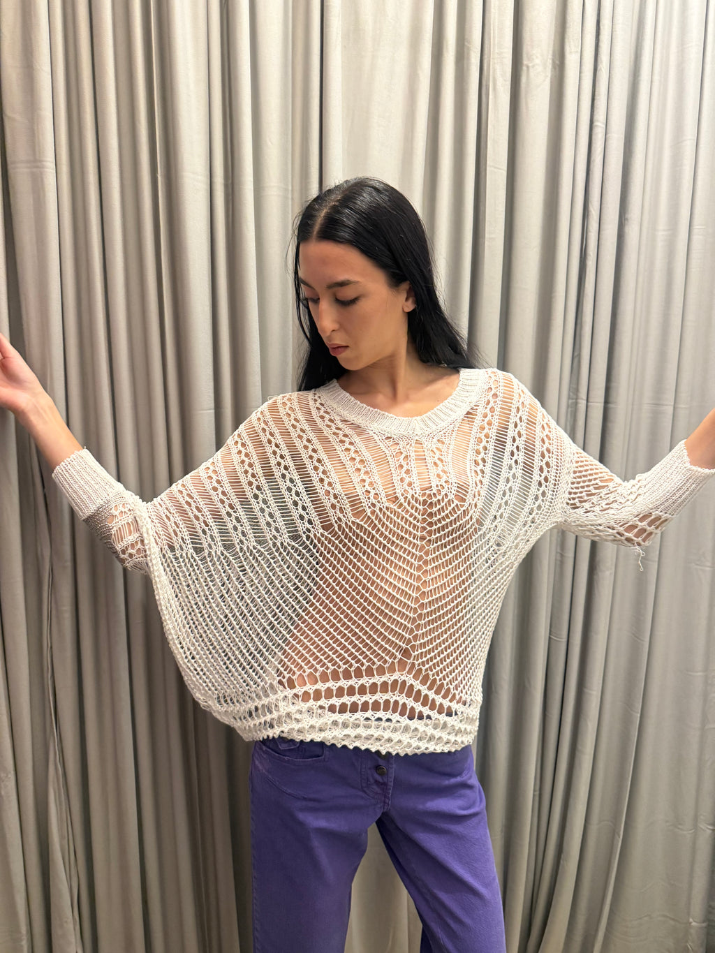 Italian Designer Deadstock Knit Top