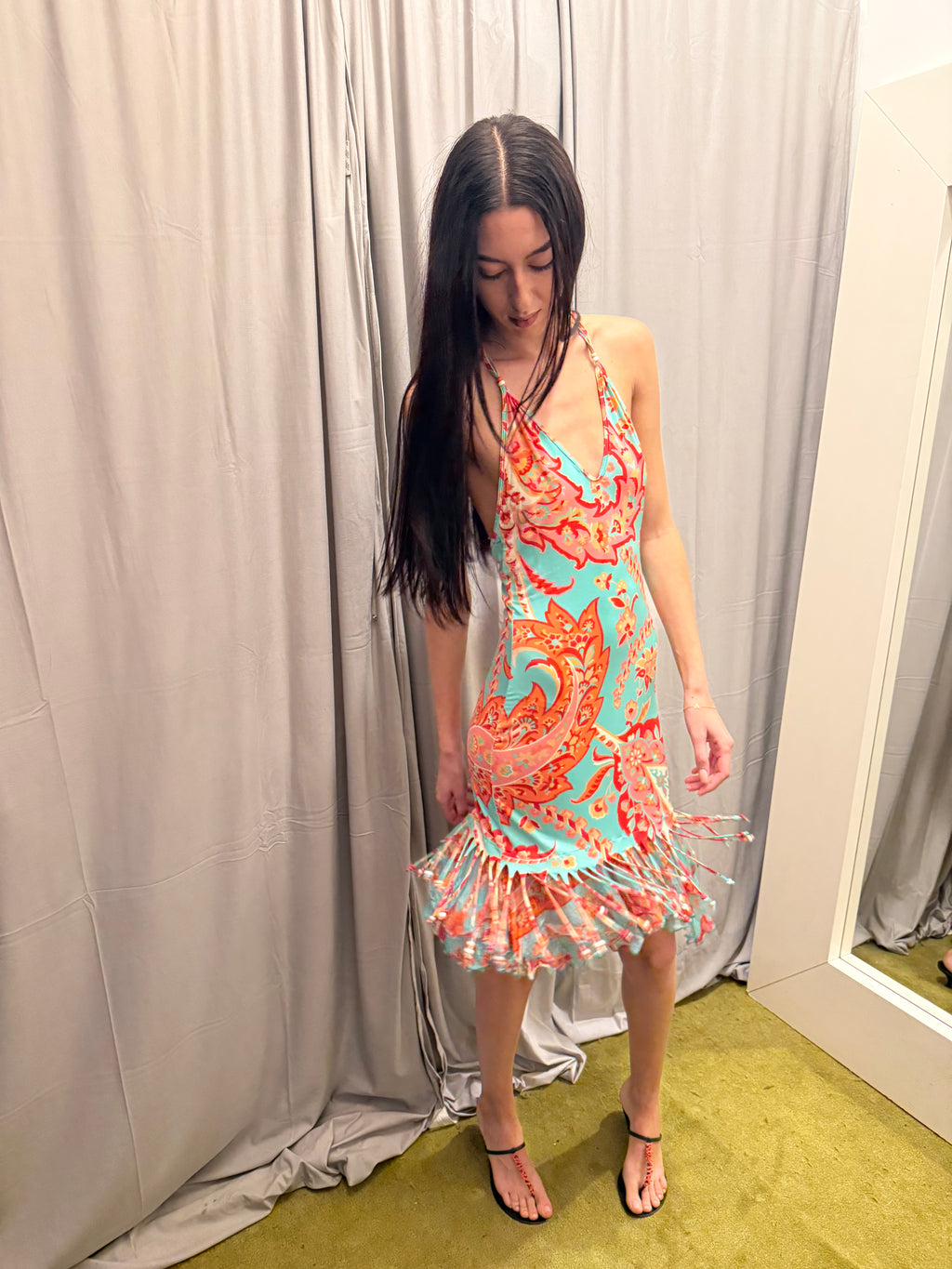Blumarine Halterneck Dress