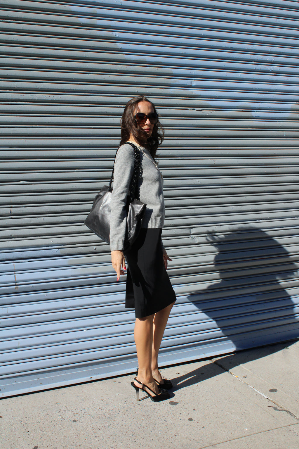 Prada Leather Shoulder Bag