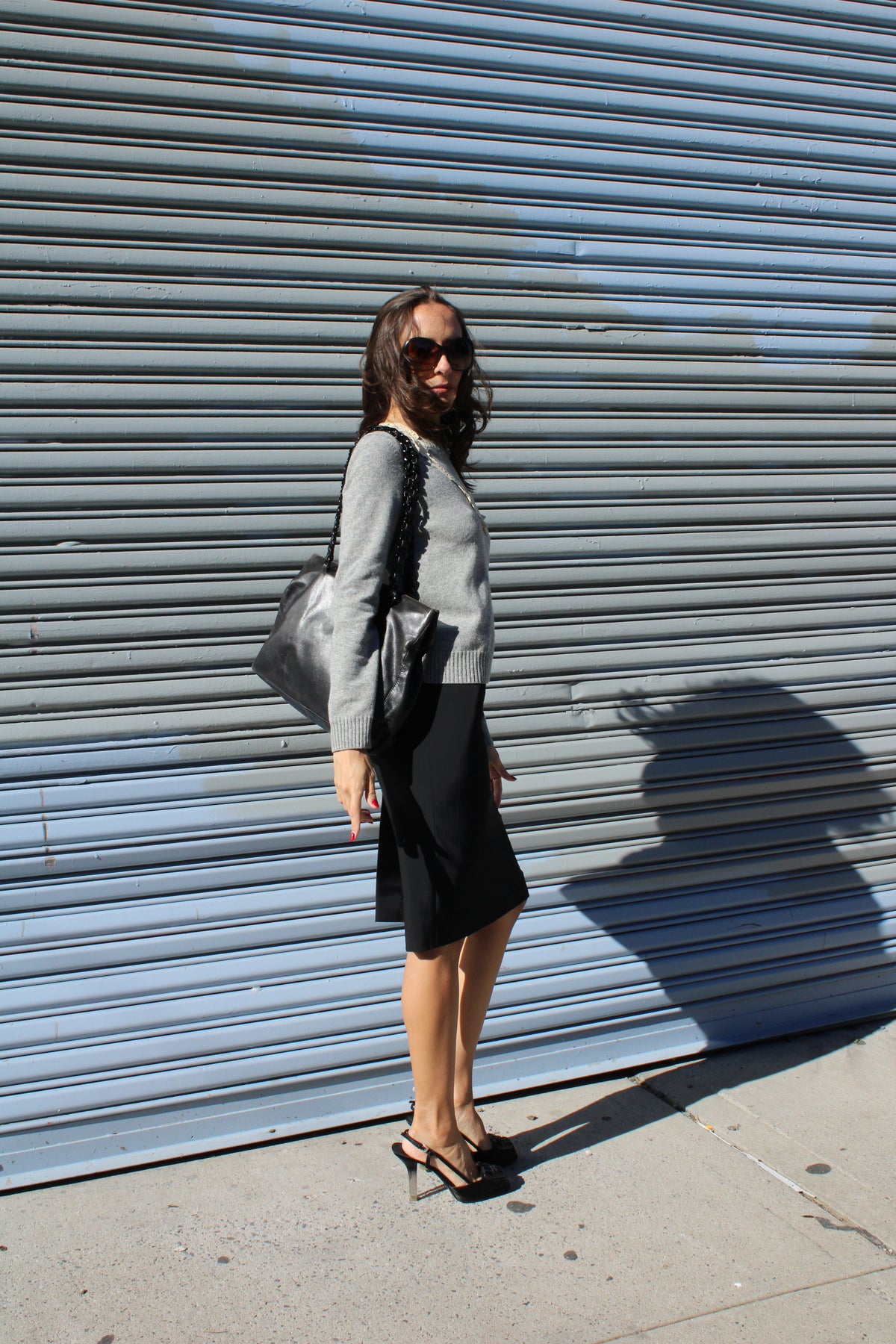 Prada Leather Shoulder Bag