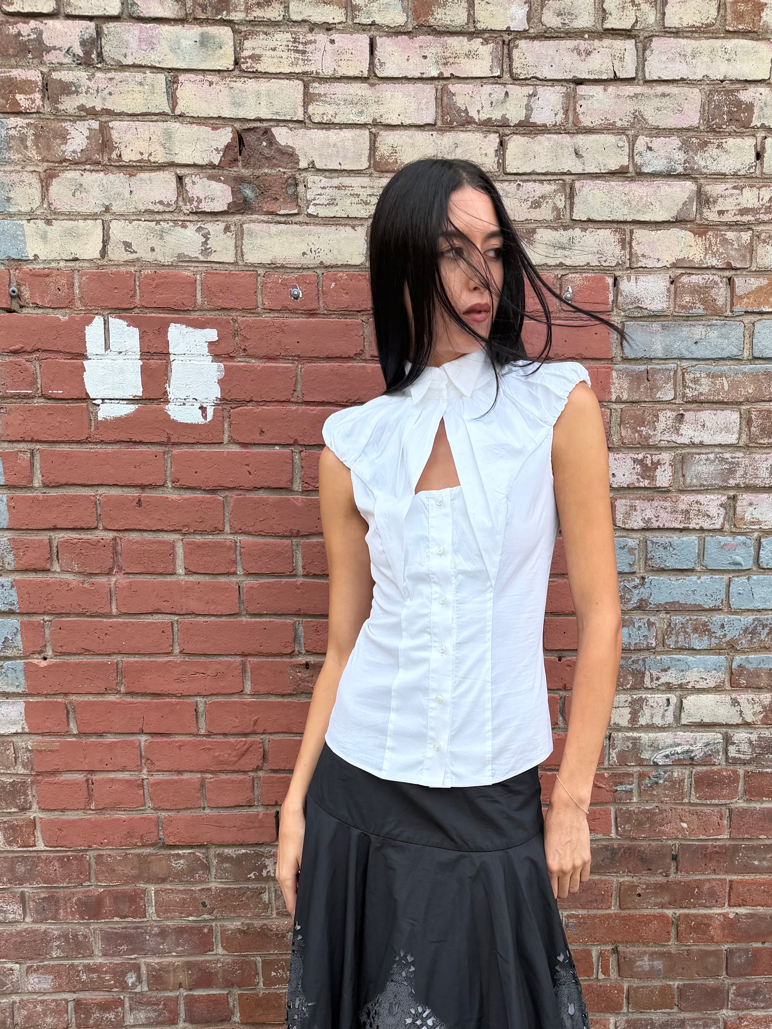 Elisabetta Franchi White Blouse