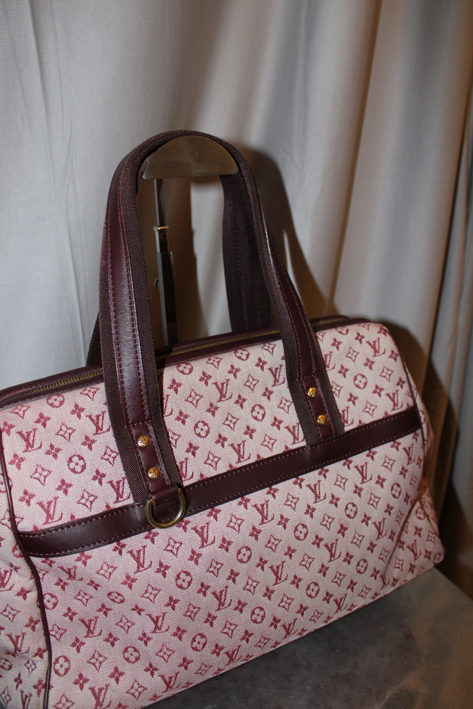 LV Josephine Bordeaux Monogram Bag