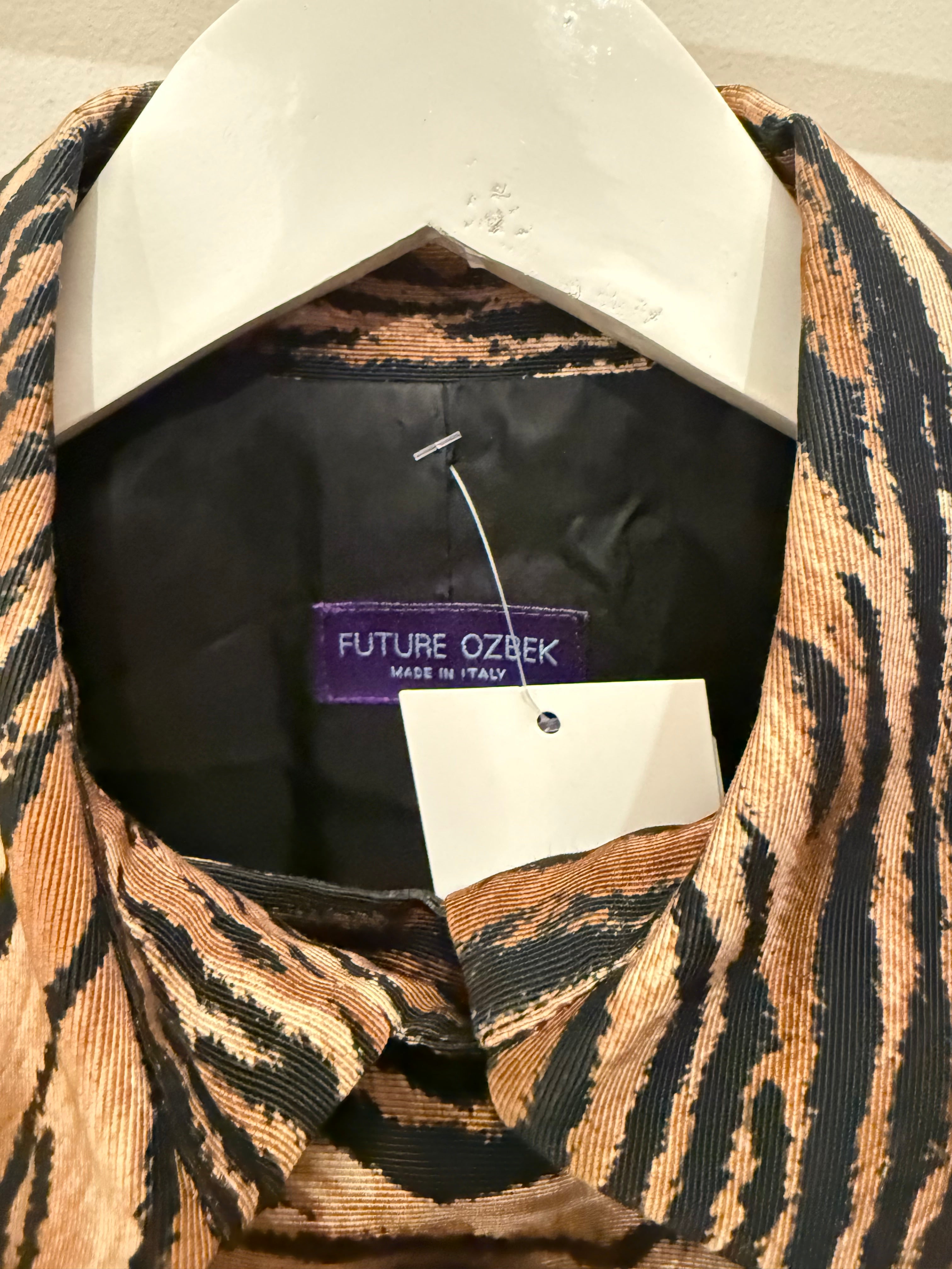 Ozbek Animal Print Coat
