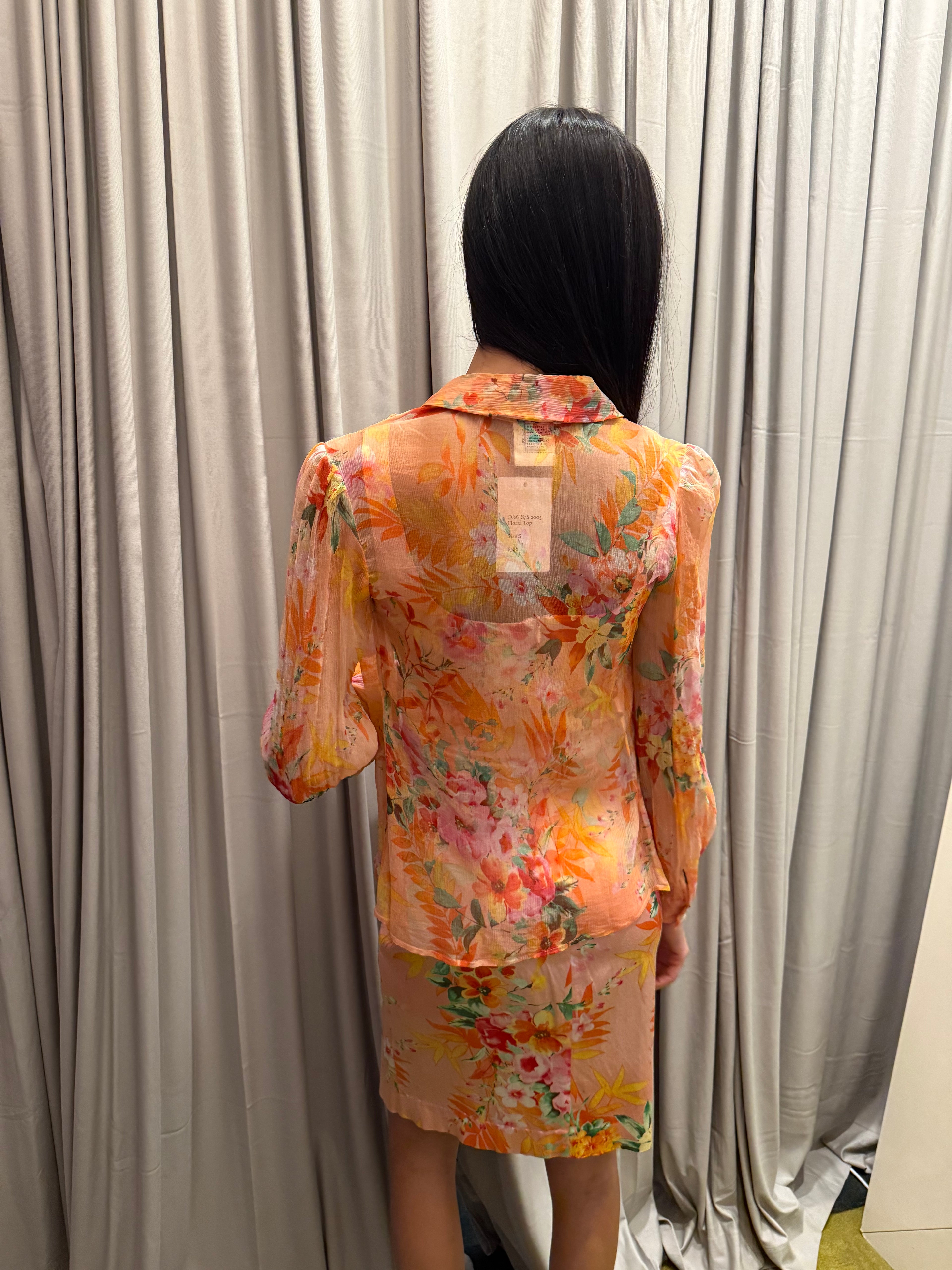 D&G S/S 2005 Floral Top