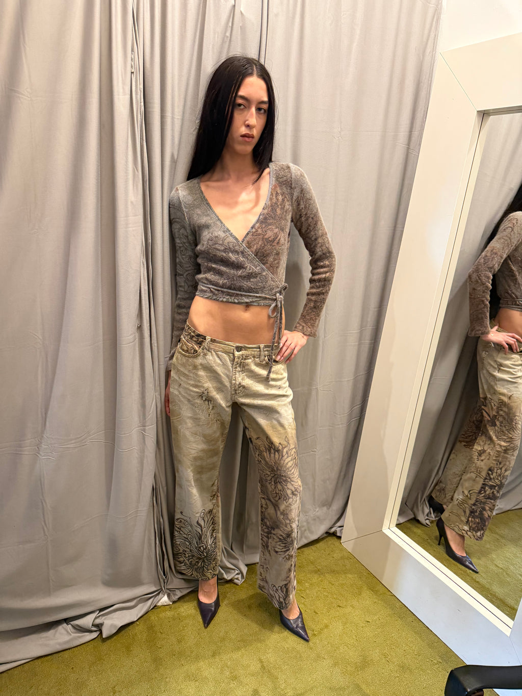 Roberto Cavalli Angora Top
