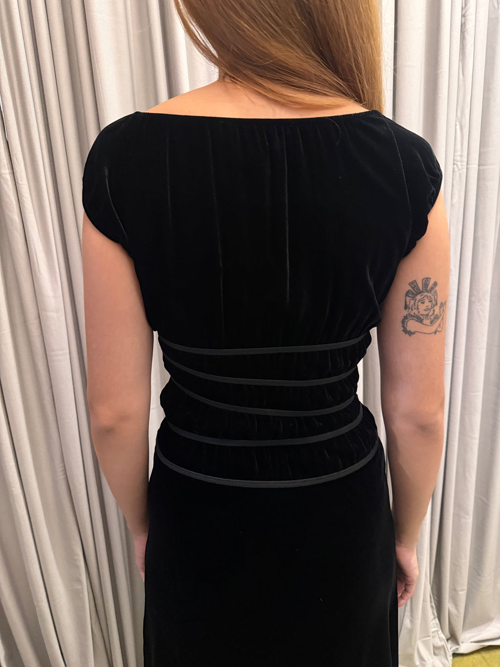 Blumarine Velvet Dress
