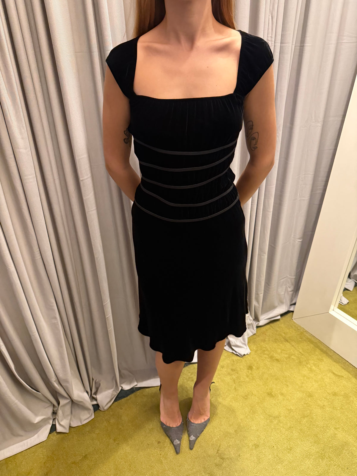Blumarine Velvet Dress