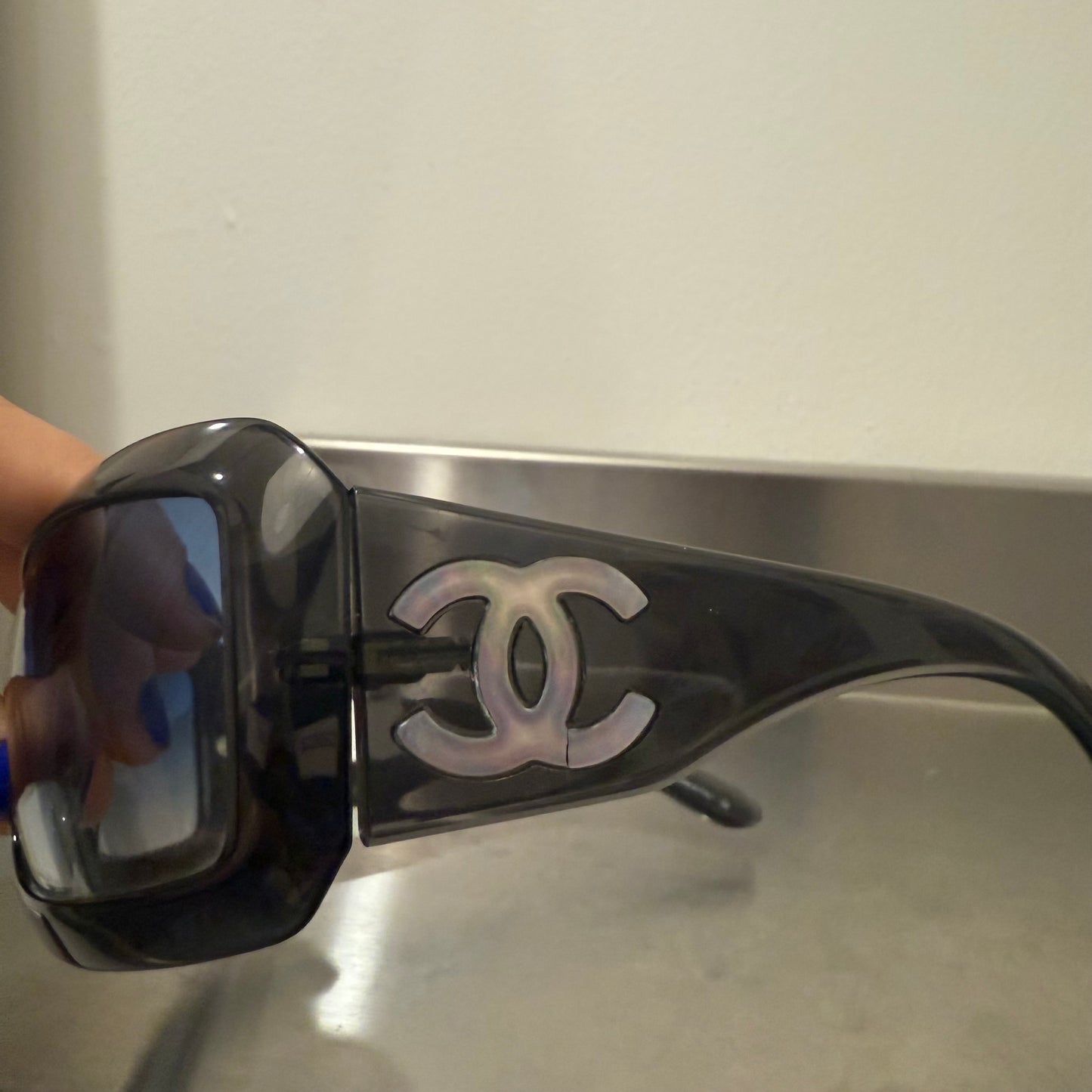 Chanel pearl sunglasses