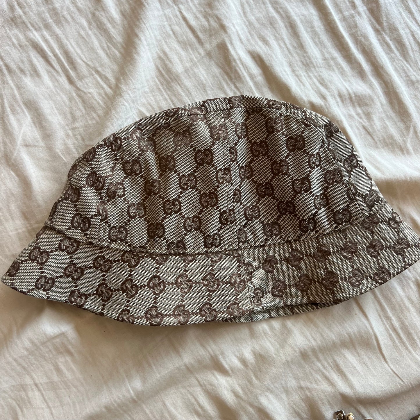 Gucci monogram bucket hat