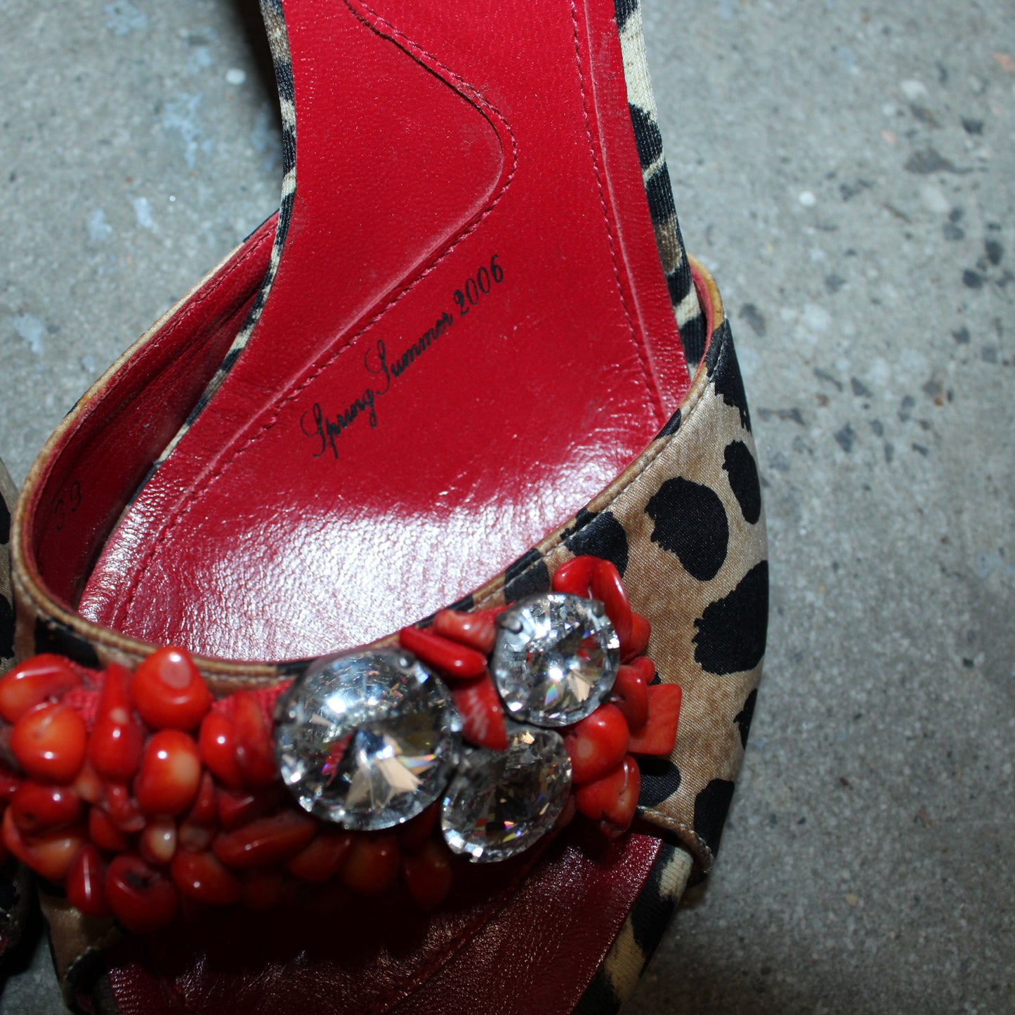 Cesare Paciotti Leopard Sandals