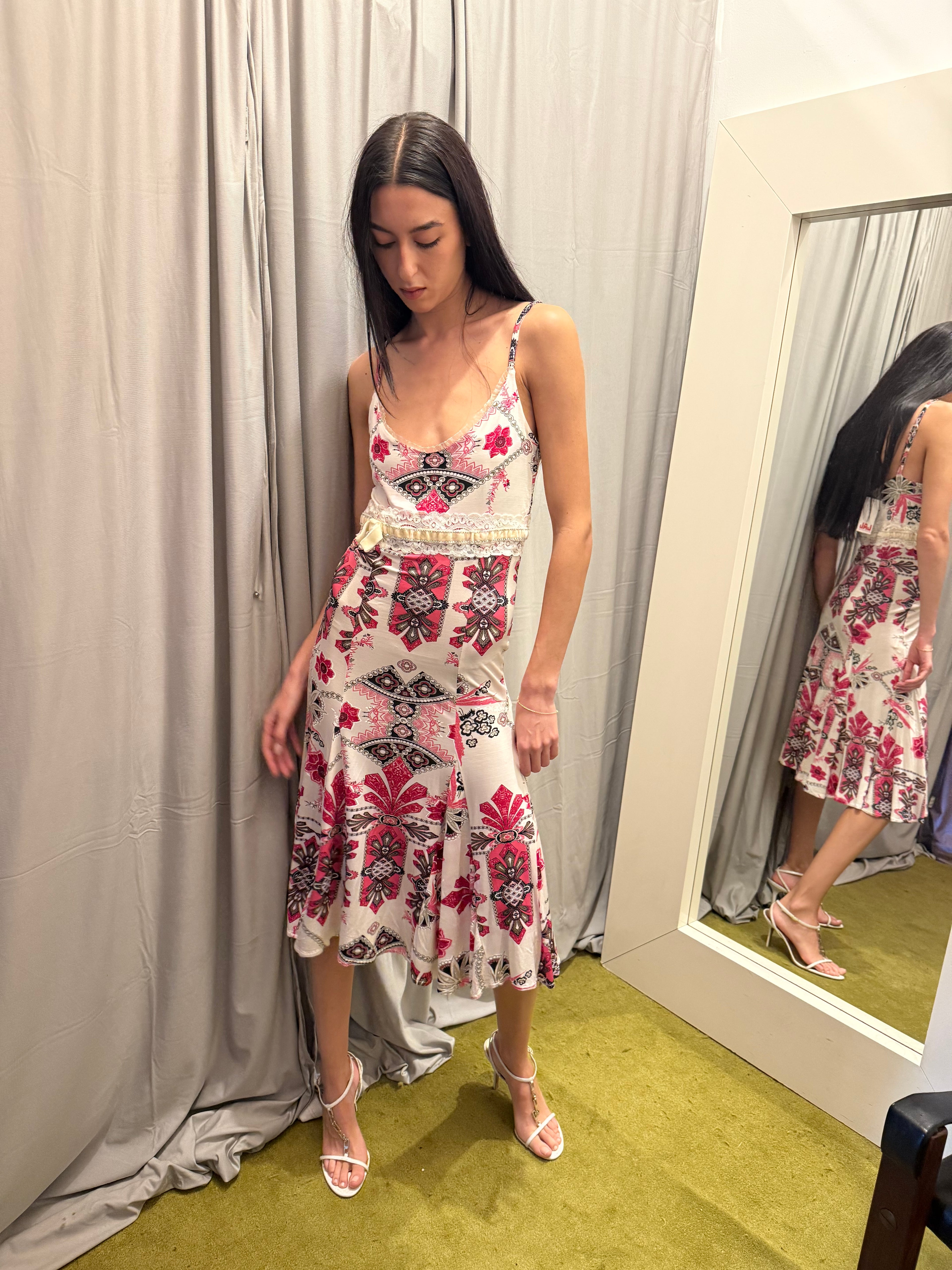 Roberto Cavalli Pink Dress