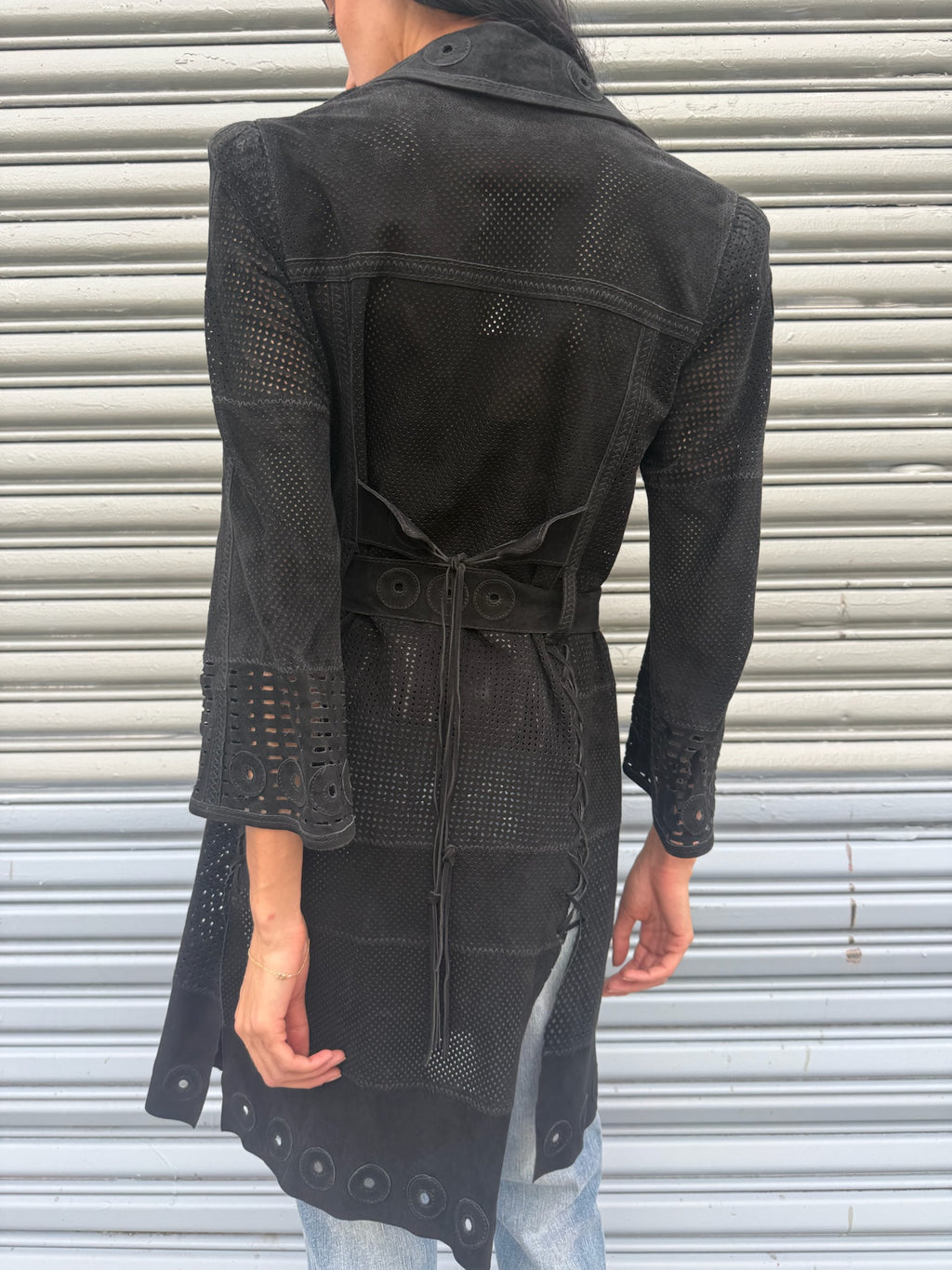 Roberto Cavalli Suede Jacket