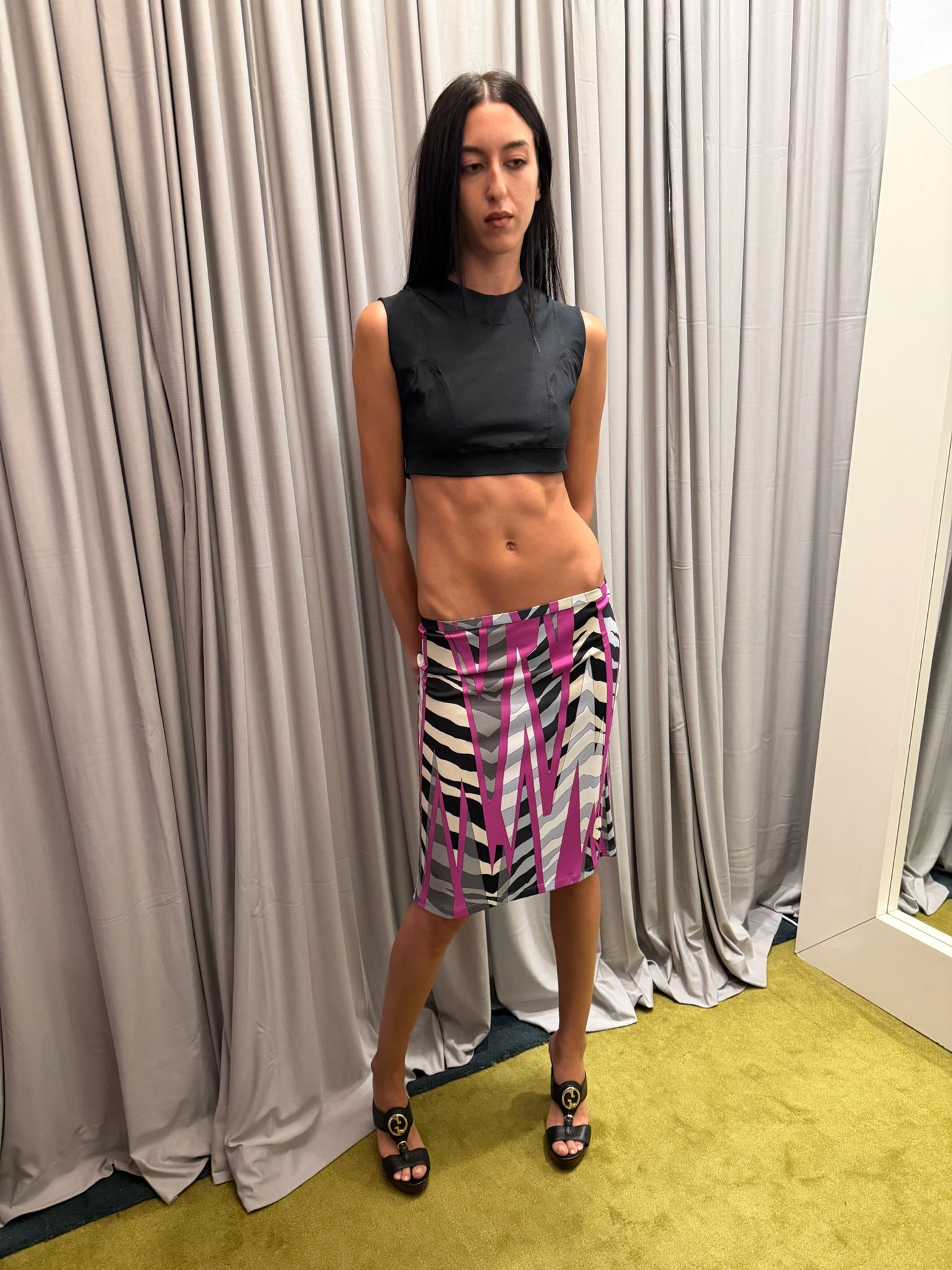 Emilio Pucci Silk Skirt