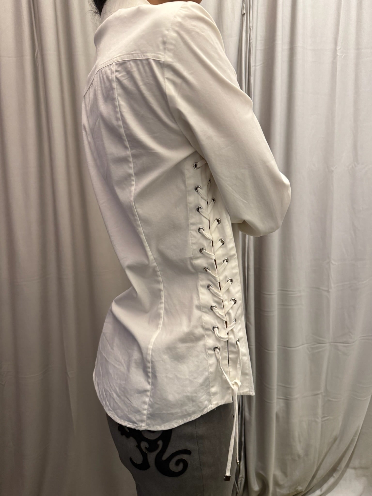 Gucci Lace Up Shirt