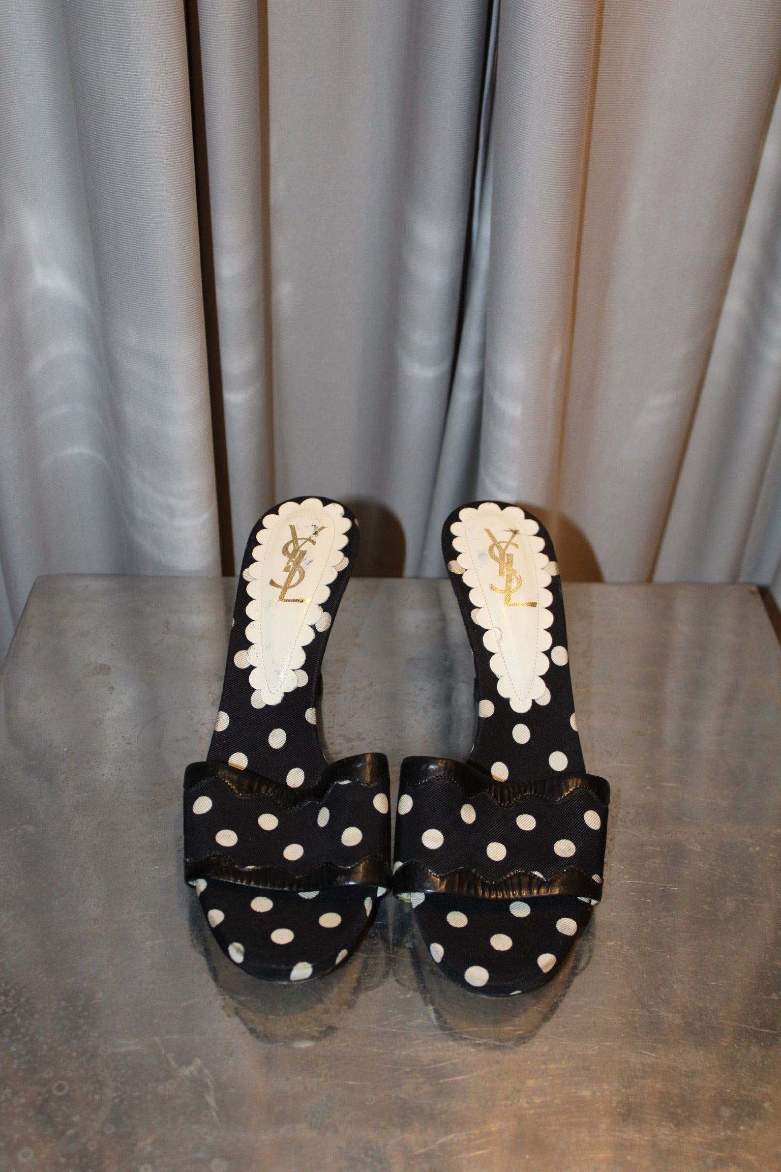 YSL Polka Dot Heels
