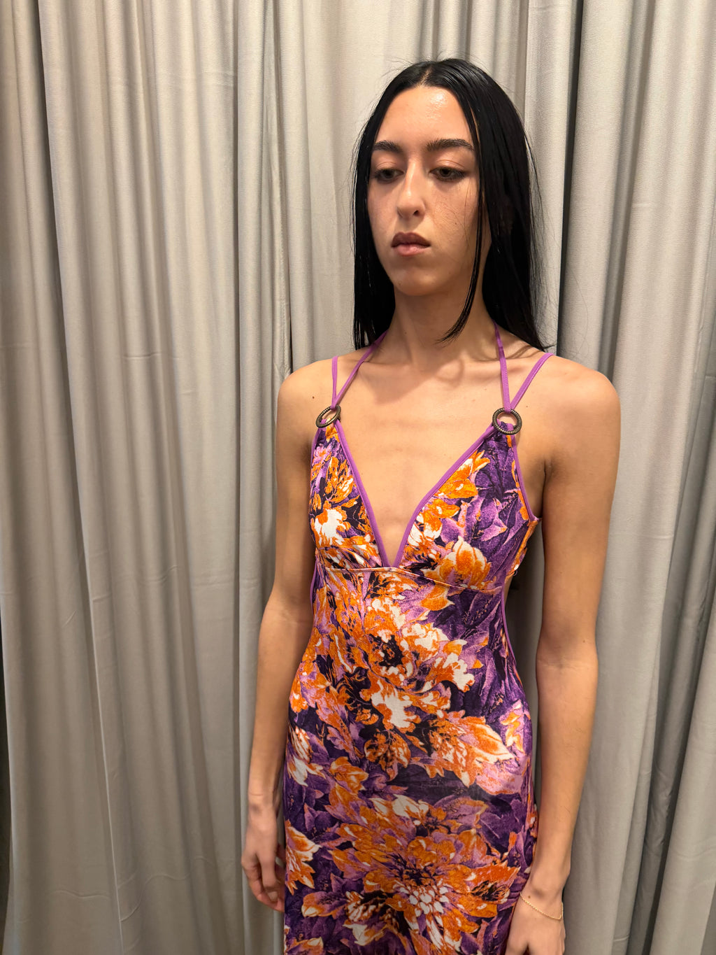 Just Cavalli Floral Dress