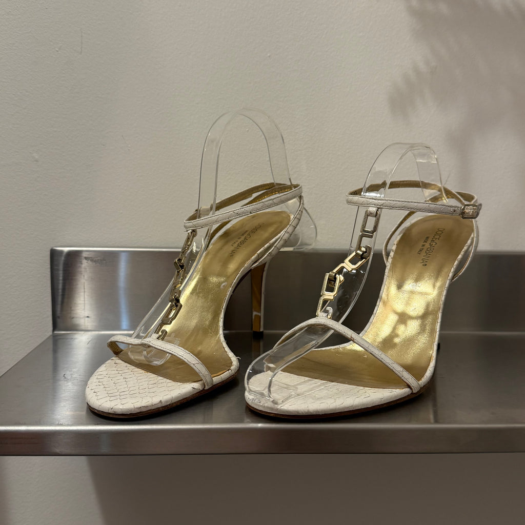 Dolce & Gabbana S/S 2003 Leather Sandals