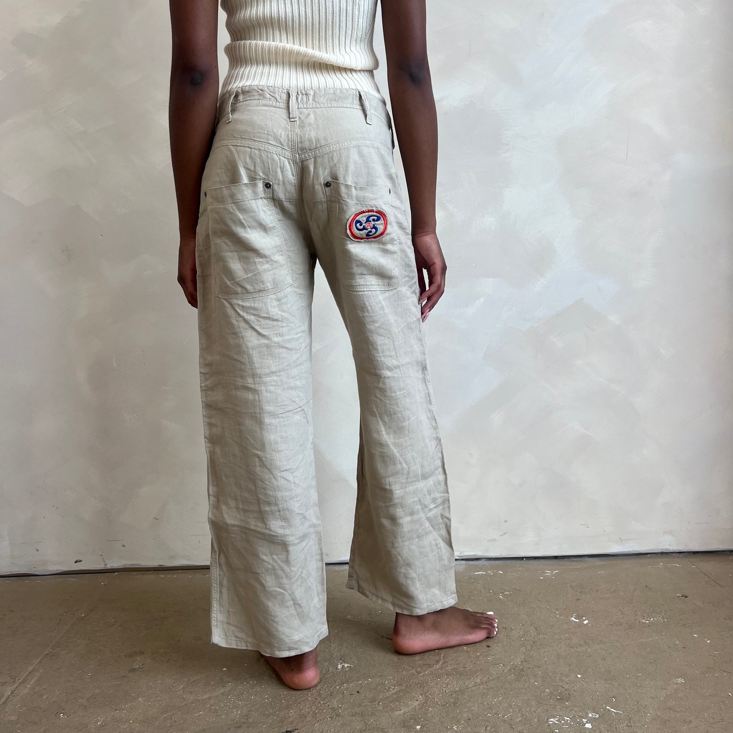 Armani linen pants