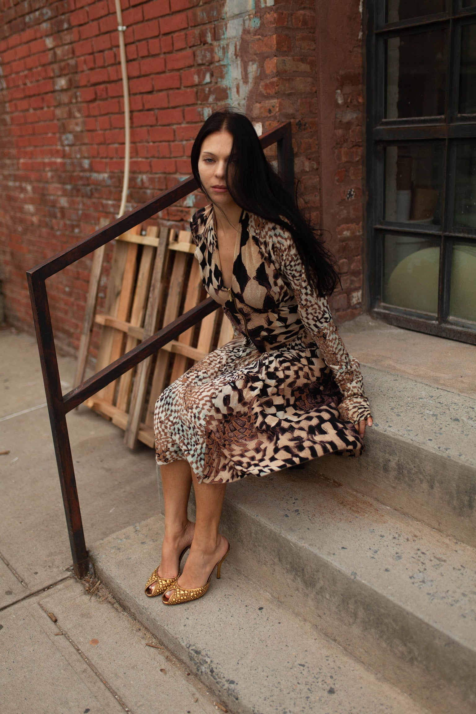 Roberto Cavalli FW 2003 Runway Dress