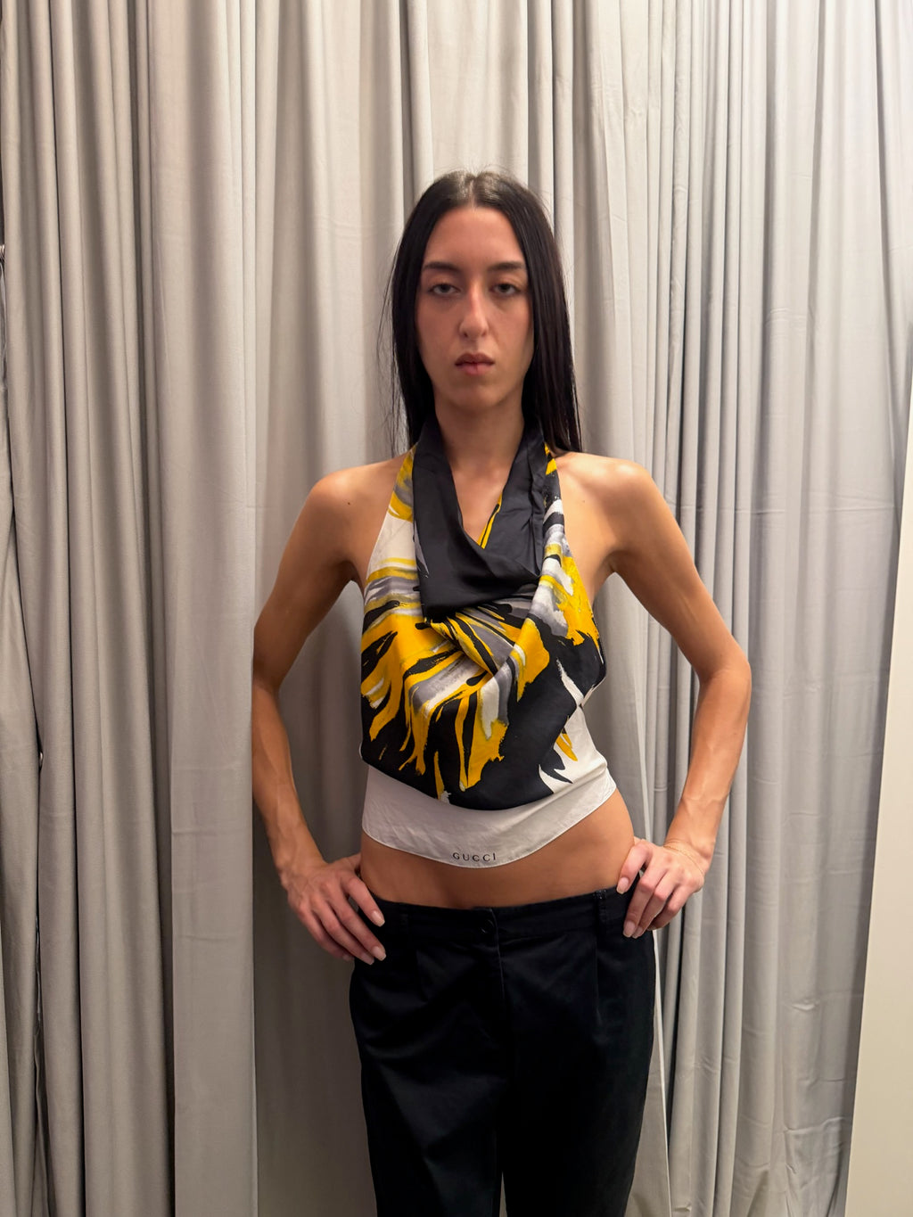 Gucci Silk SS2008 Top