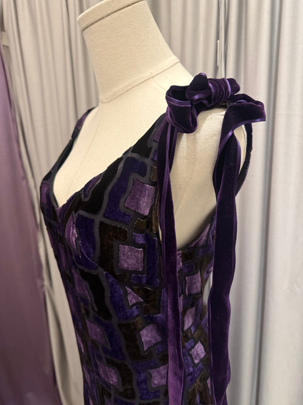 Blumarine Velvet Dress