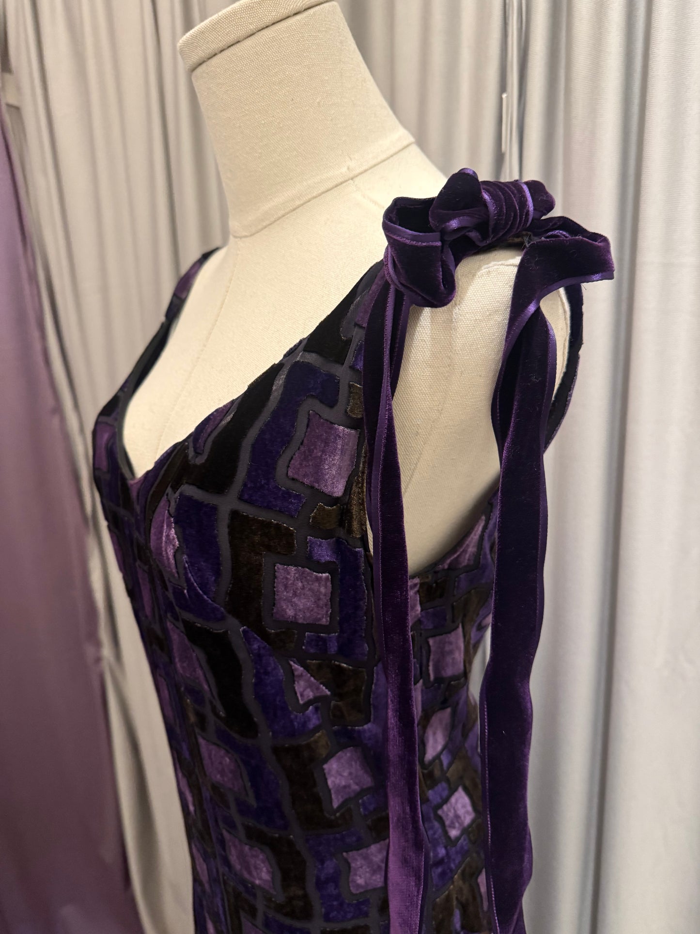 Blumarine Velvet Dress