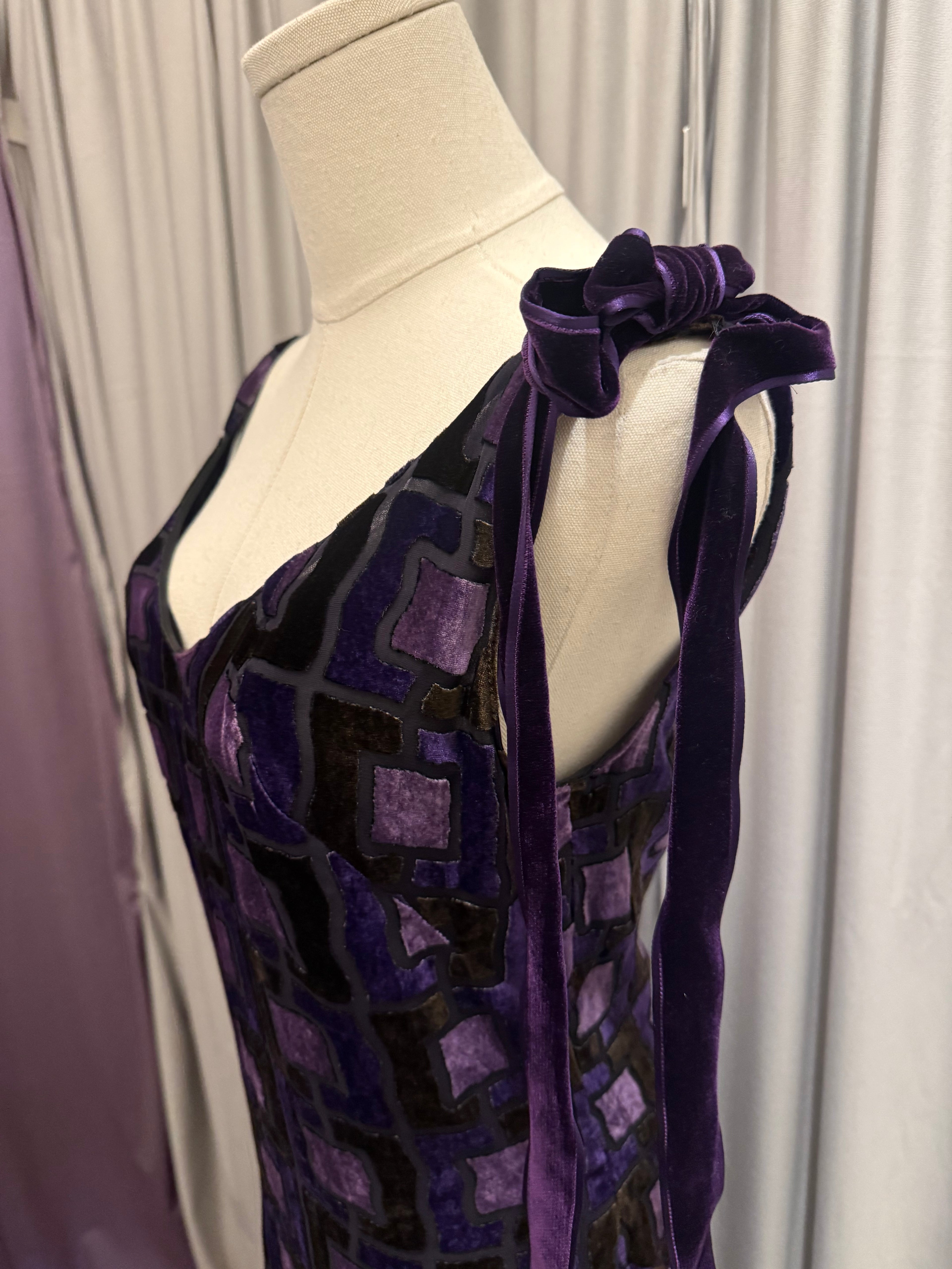 Blumarine Velvet Dress