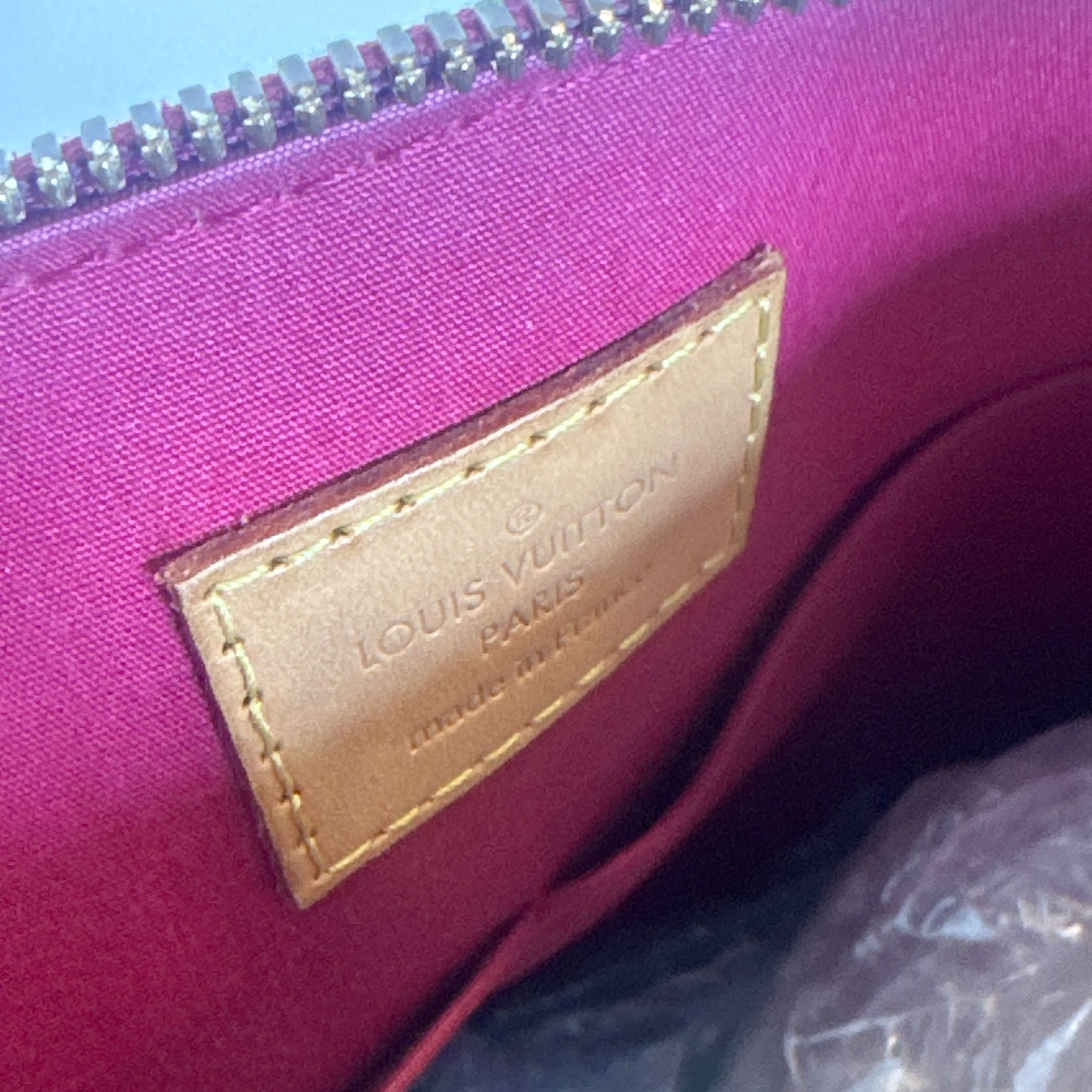 LV Alma Red Bag