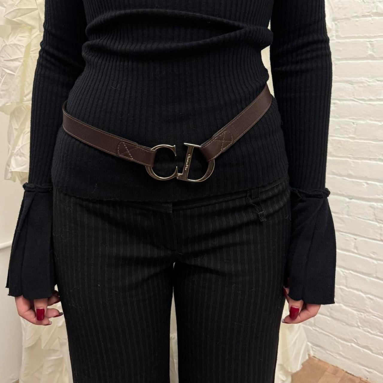 Dior Leather Belt