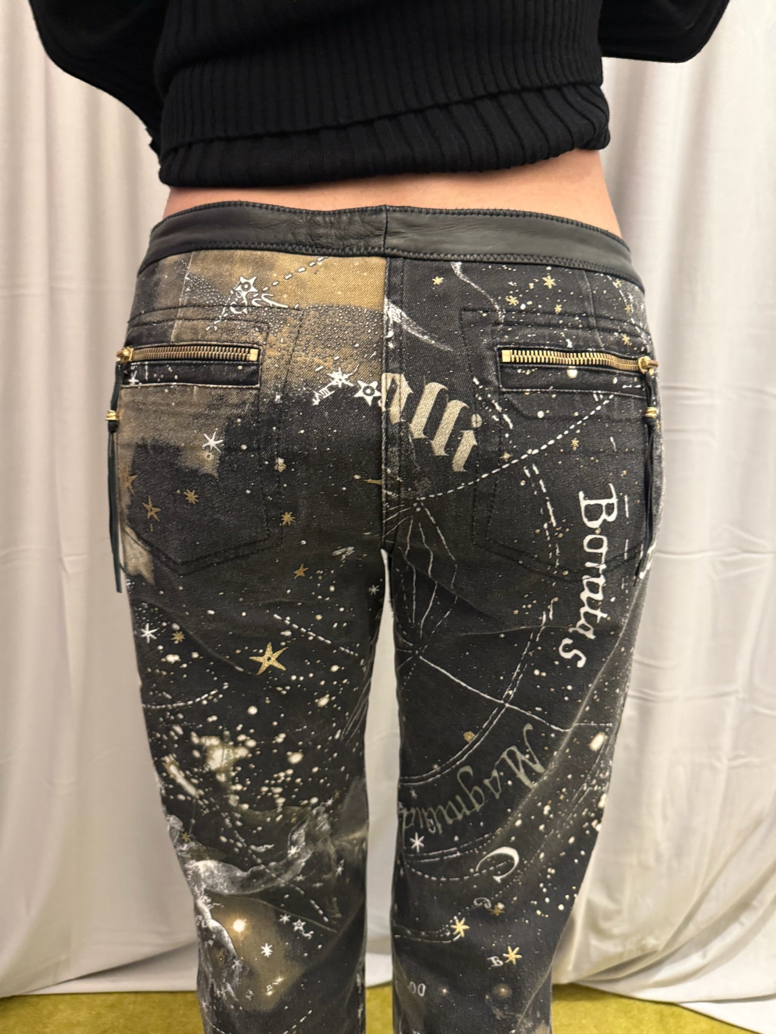 Roberto Cavalli FW2003 Zodiac Print Pants