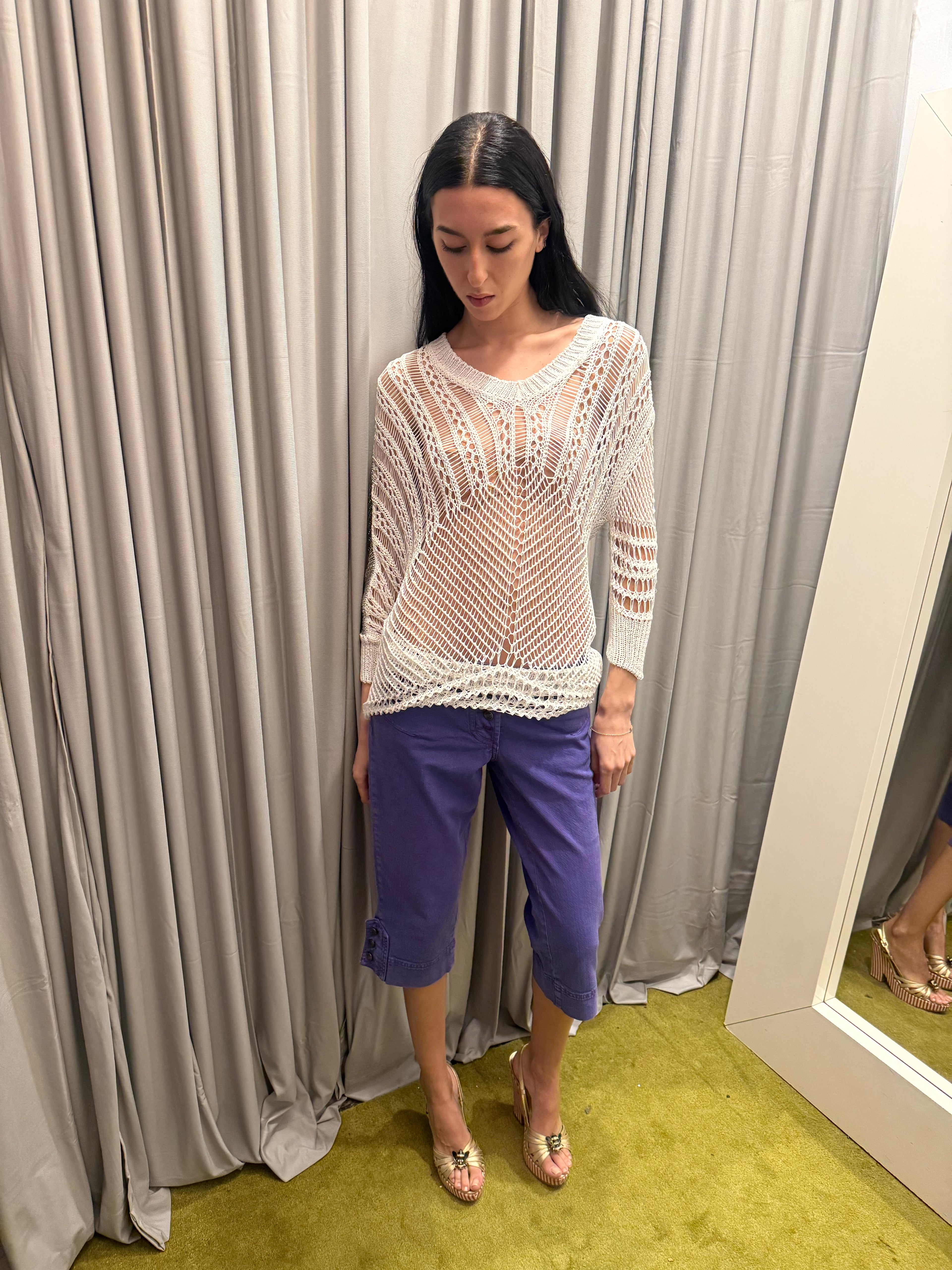 Italian Designer Deadstock Knit Top