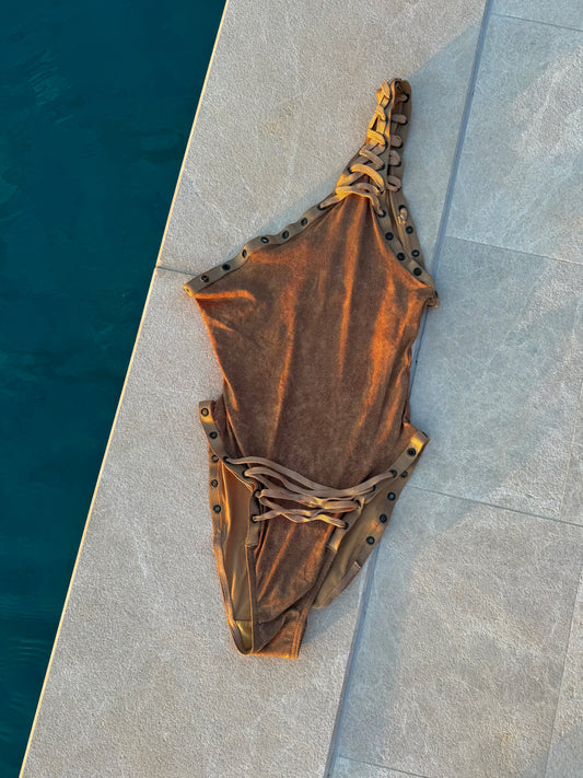 Vintage Dior One Piece Swimsuit